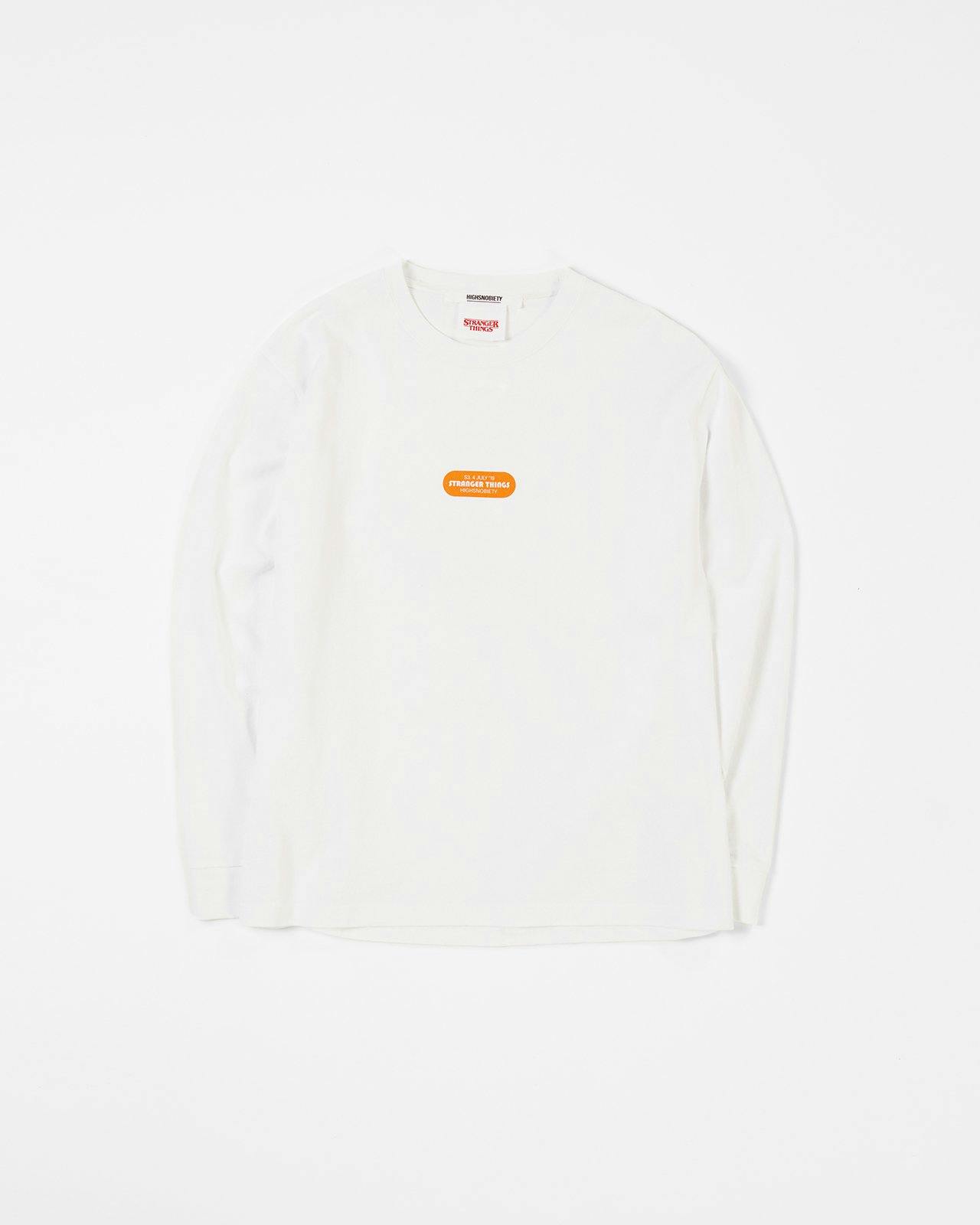 Highsnobiety - Stranger Things Episodes Long Sleeve White - Clothing - White - Image 1