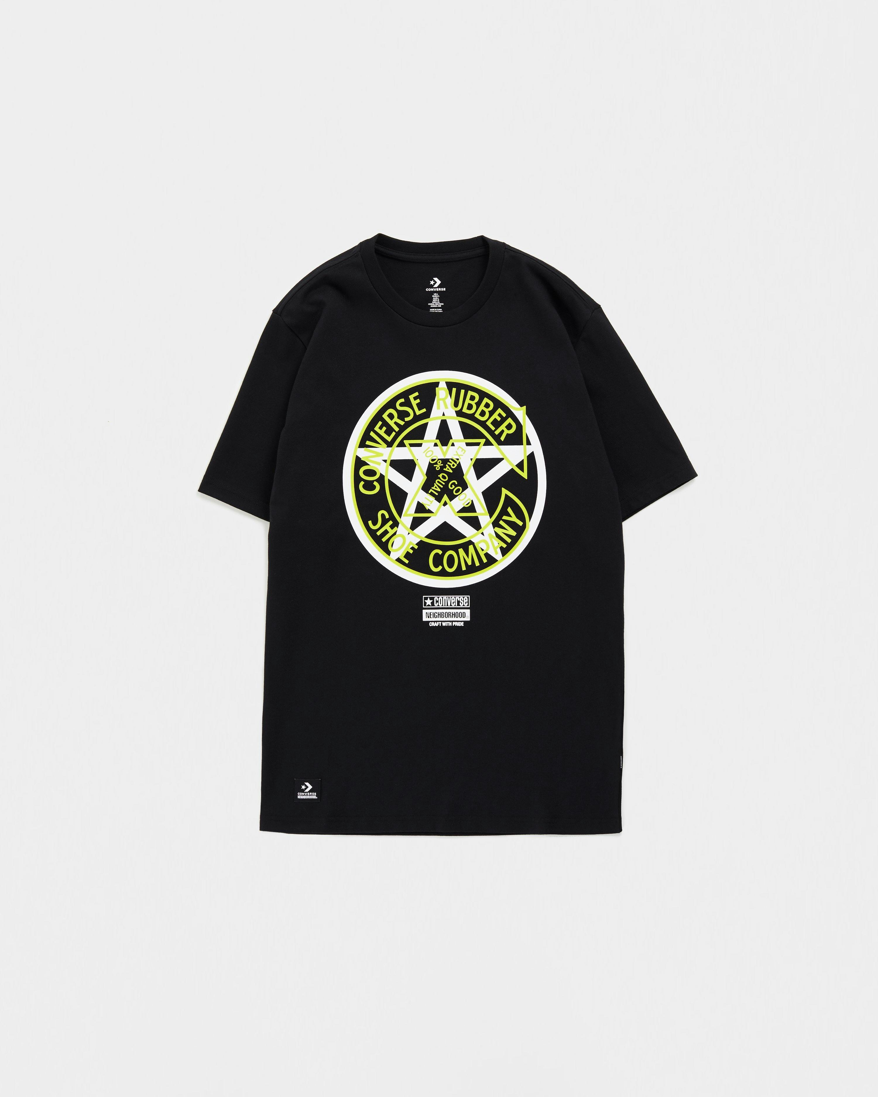 Converse x NBHD - Black T-Shirt - Clothing - Black - Image 1