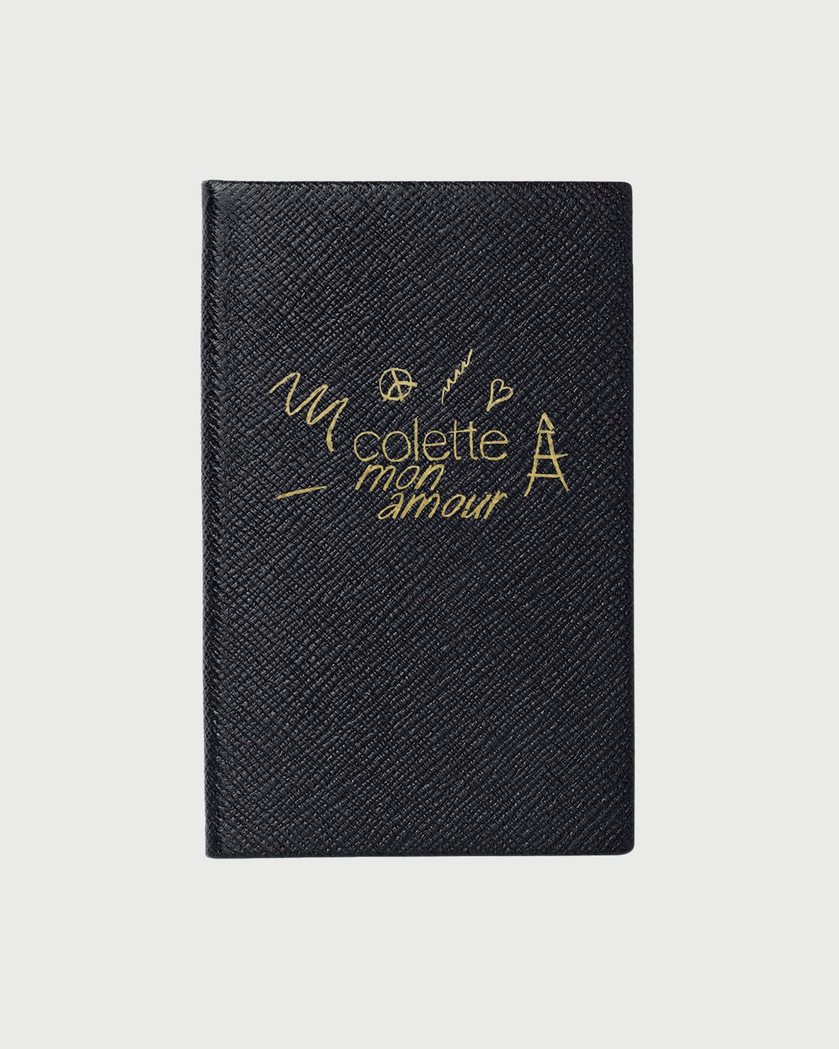 Colette Mon Amour - Smythson Notebook Black - Lifestyle - Black - Image 1