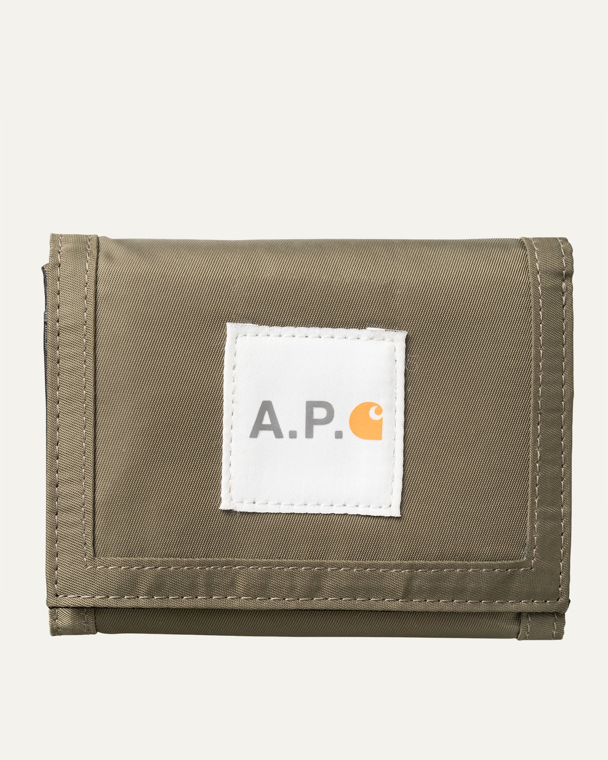 A.P.C. x Carhartt WIP - Shawn Tri-Fold Wallet - Accessories - Green - Image 1