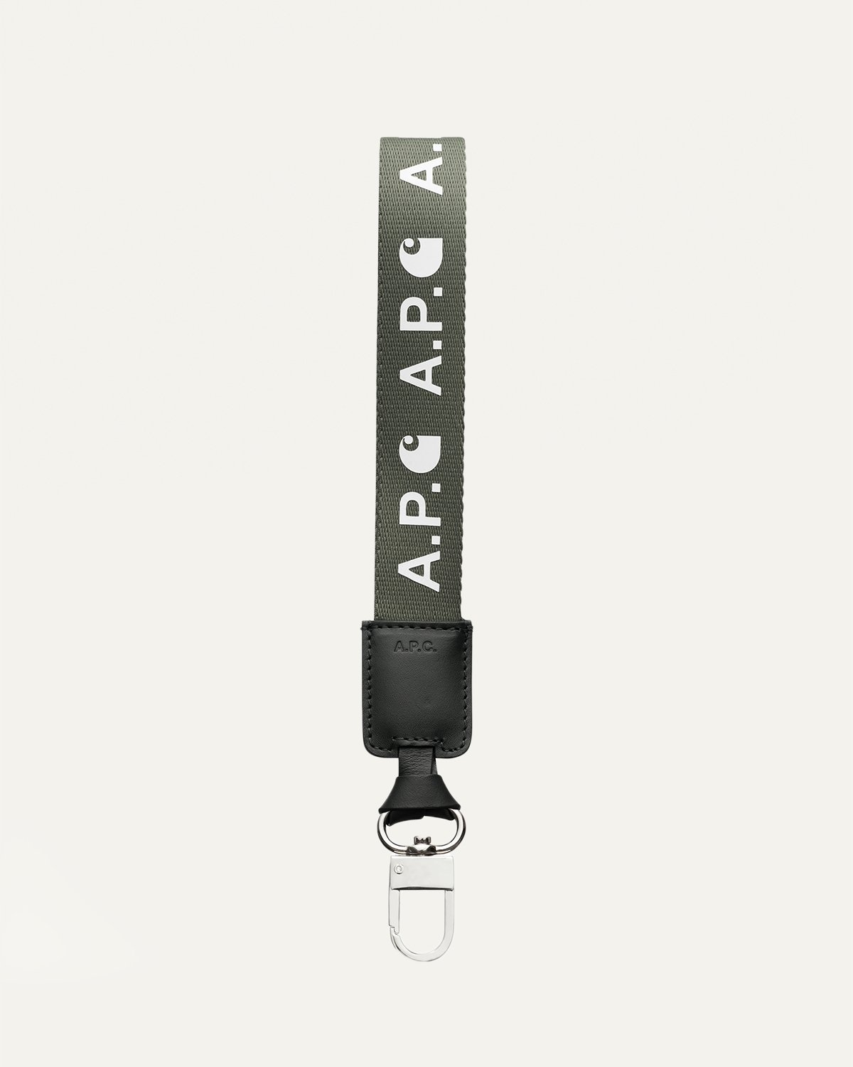 A.P.C. x Carhartt WIP - Finn Key Strap Khaki - Accessories - Green - Image 1