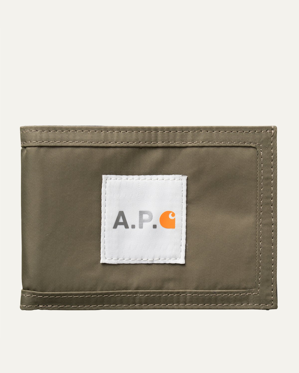 A.P.C. x Carhartt WIP - Shawn Wallet - Accessories - Green - Image 1