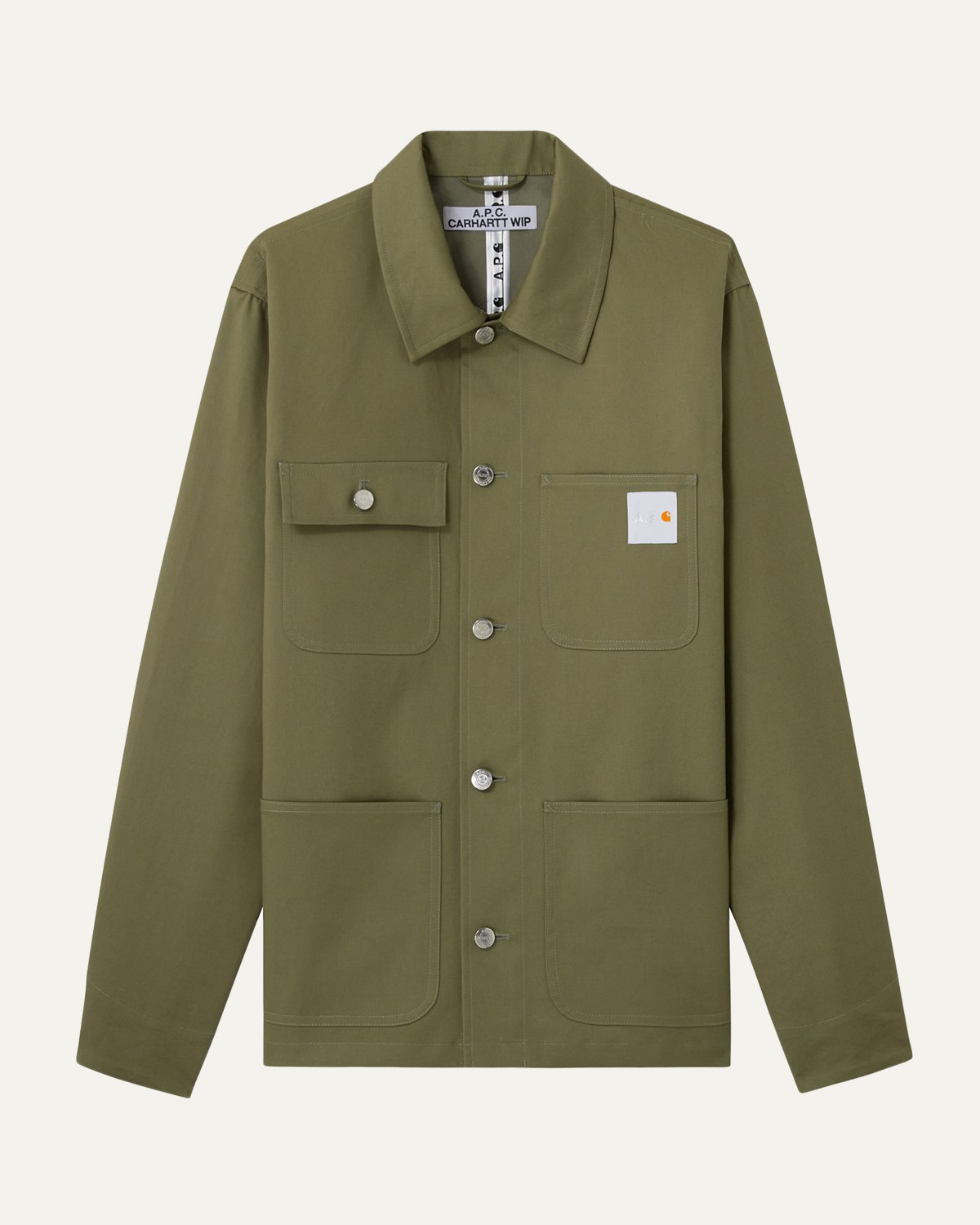 A.P.C. x Carhartt WIP - Work Jacket - Outerwear - Green - Image 1