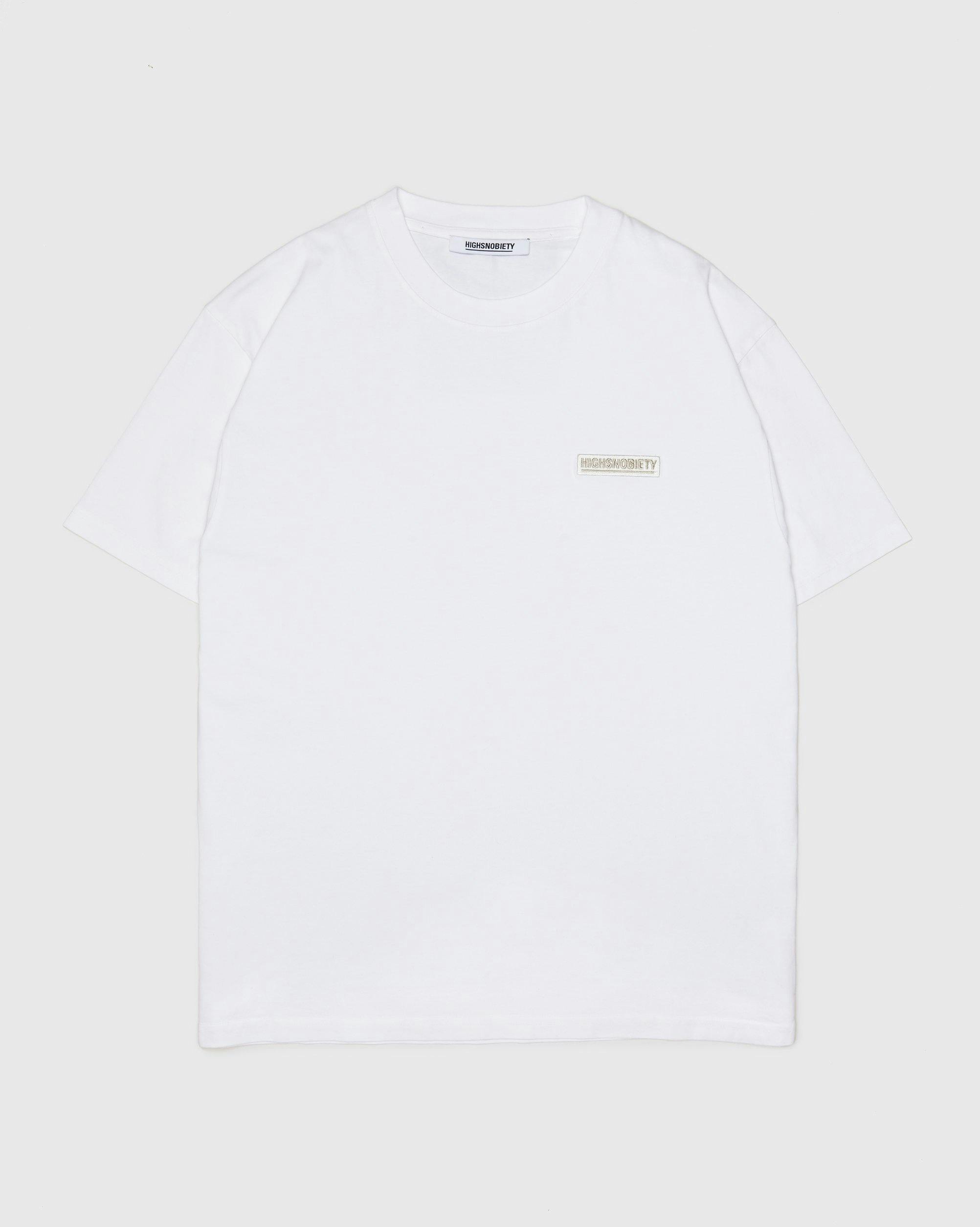 Highsnobiety - Staples T-Shirt White - Clothing - White - Image 1