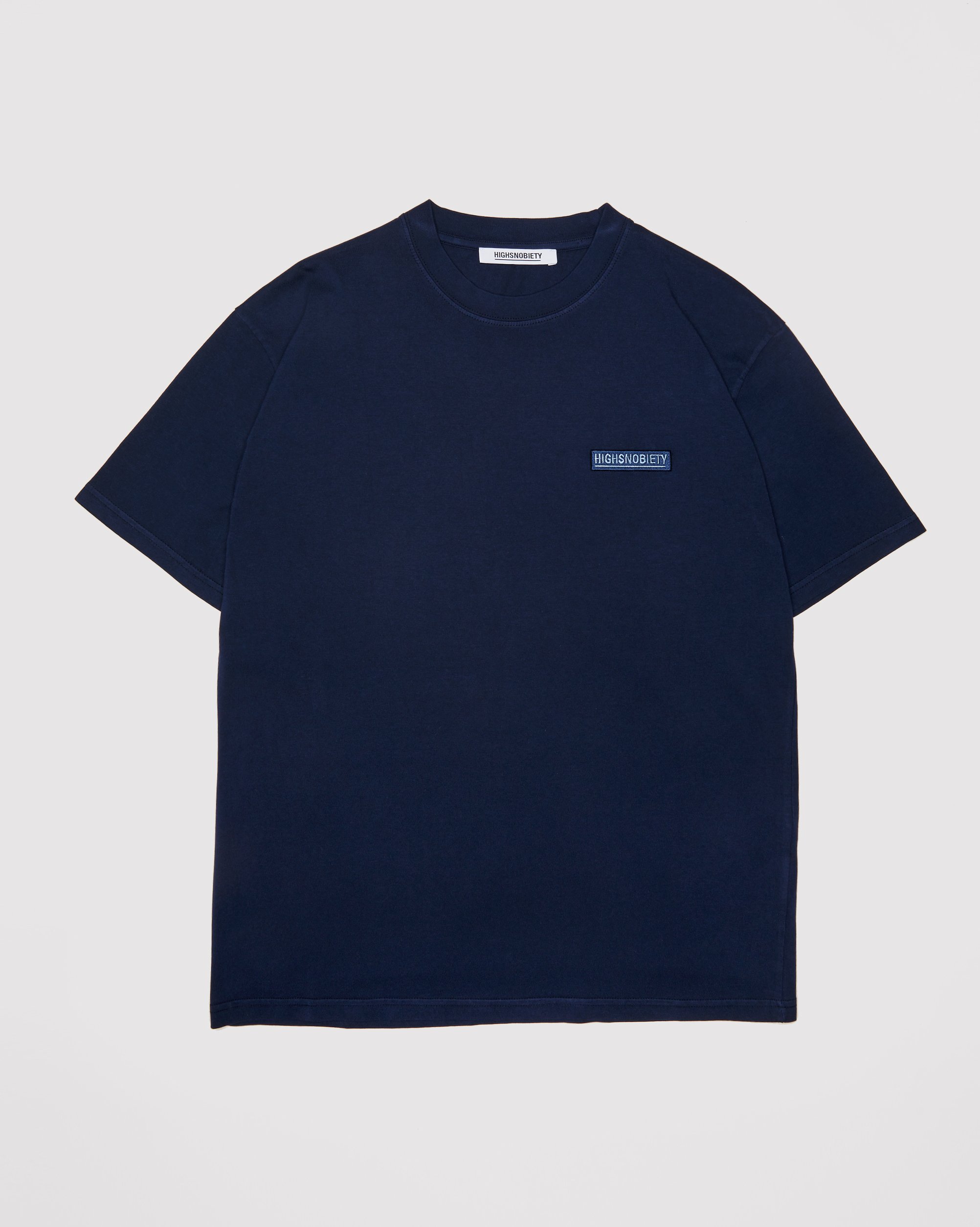 Highsnobiety - Staples T-Shirt Navy - Clothing - Blue - Image 1
