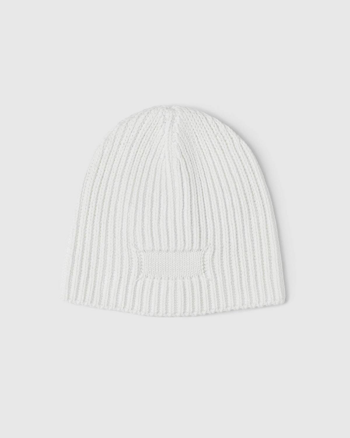 Maison Margiela - Beanie White - Accessories - Beige - Image 1