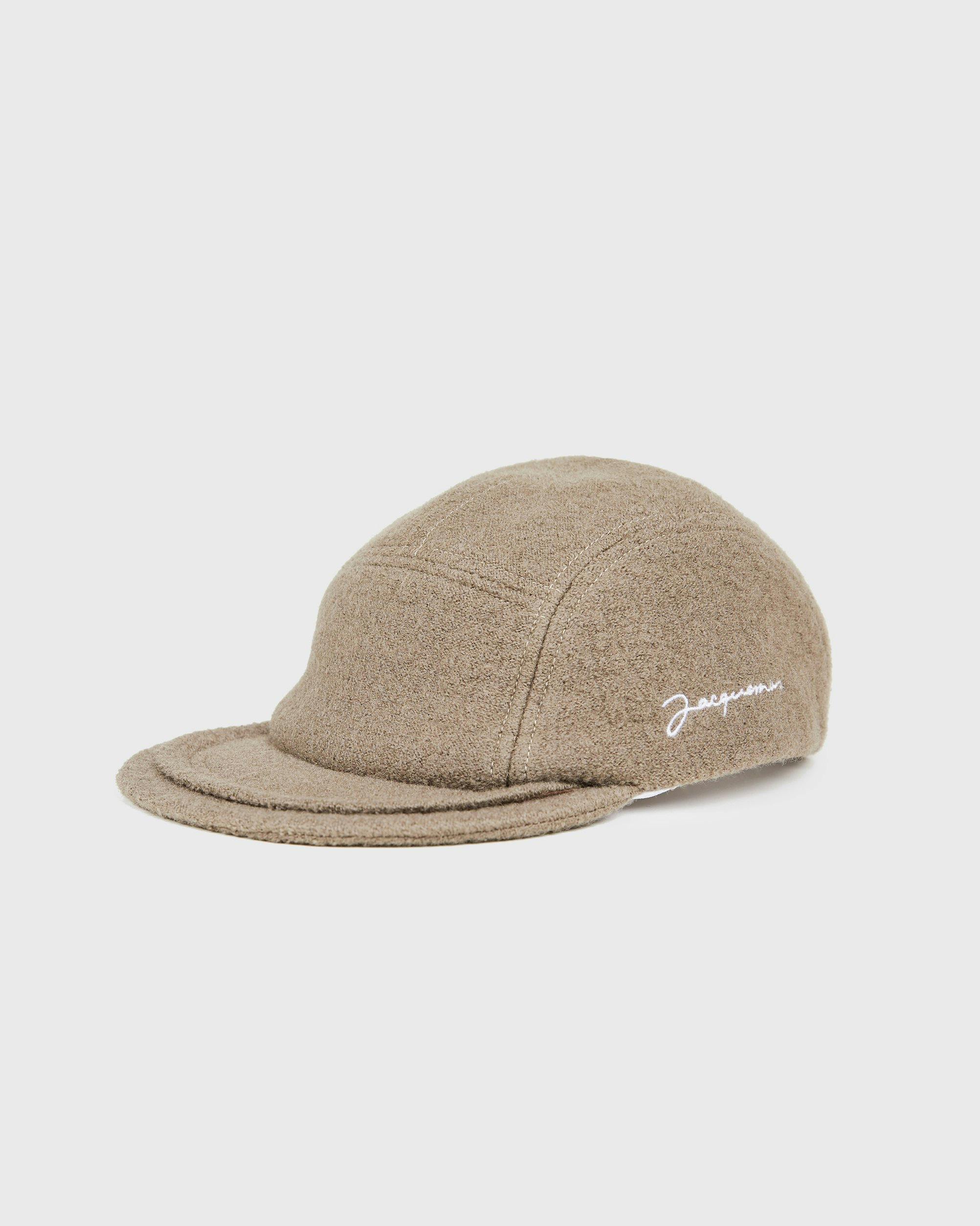 JACQUEMUS - La Casquette Jacquemus Dark Brown - Accessories - Brown - Image 1