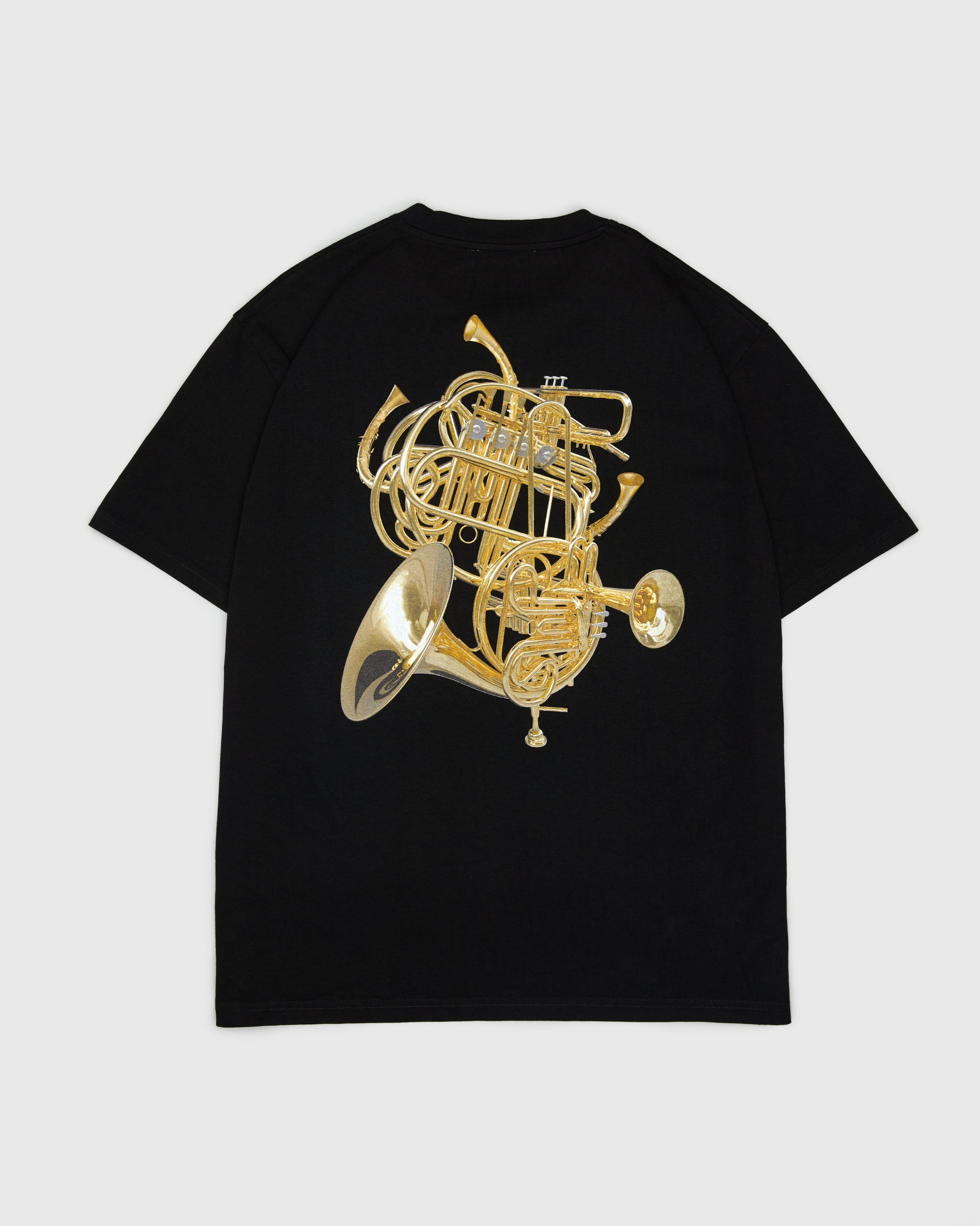 Highsnobiety - Jazz TV Horn Monster T-Shirt Black - Clothing - Black - Image 1