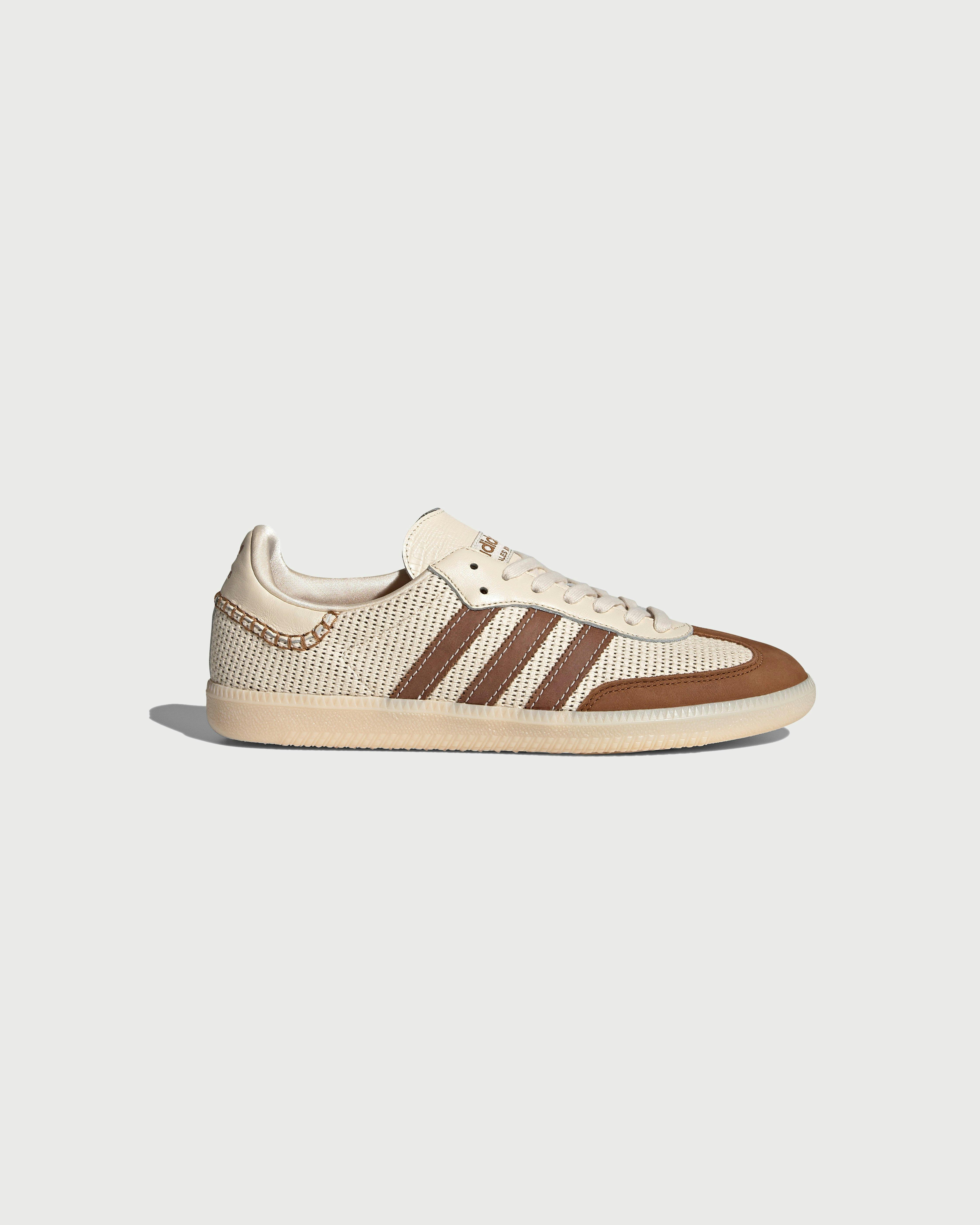 Adidas x Wales Bonner - Samba White/Brown - Footwear - Beige - Image 1