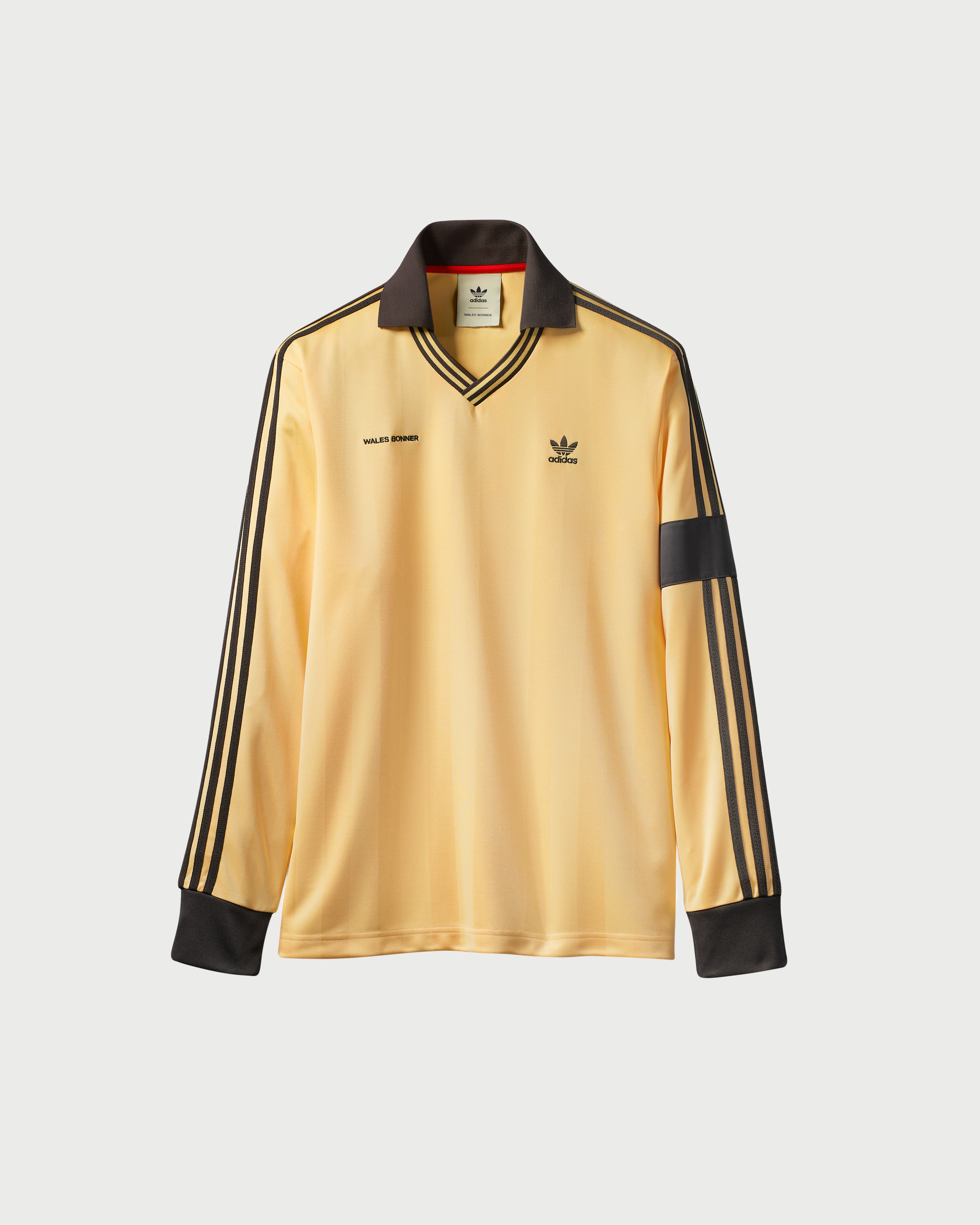 Adidas x Wales Bonner - Football Jersey Orange Tint - Clothing - Yellow - Image 1