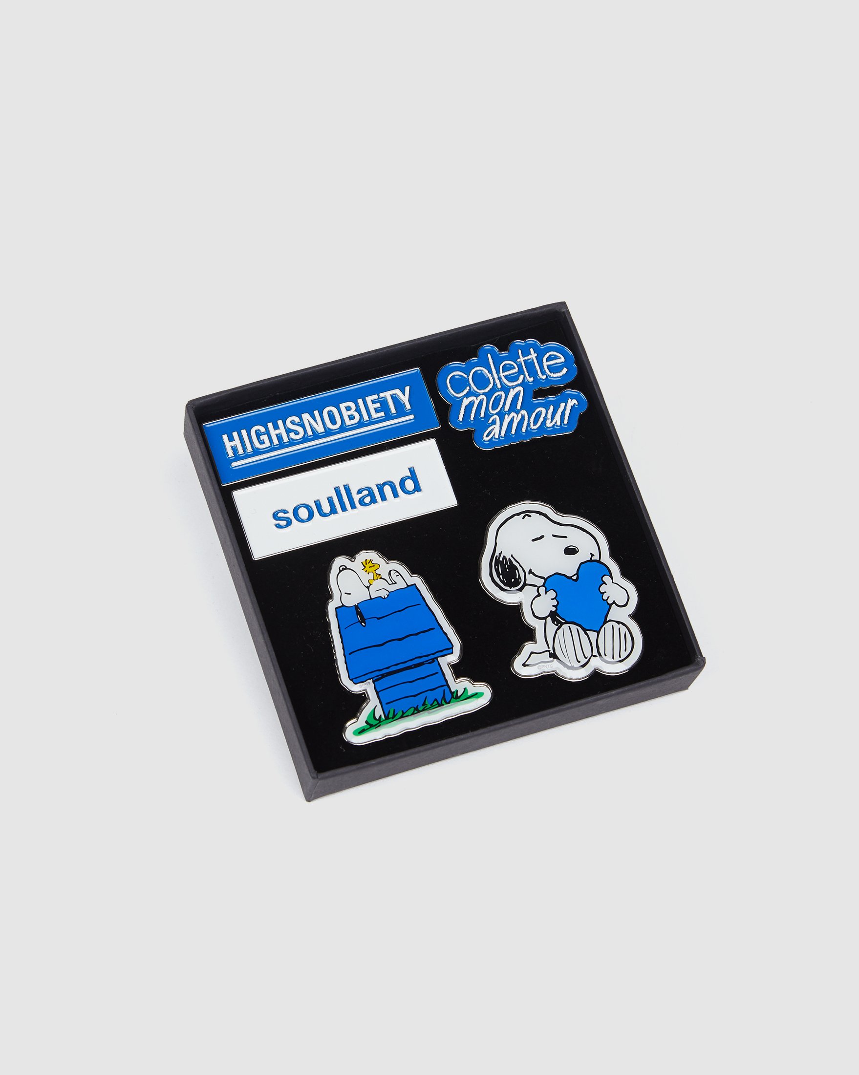 Colette Mon Amour x Soulland - Snoopy Pin Set - Pins - Multi - Image 1