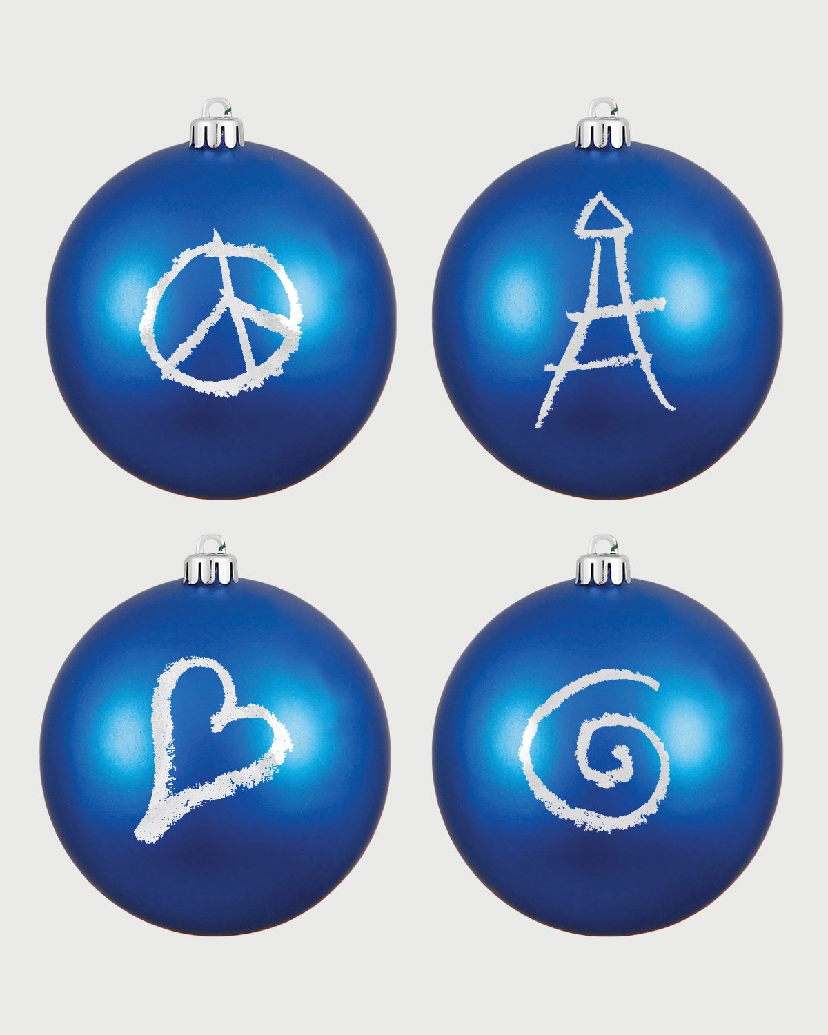 Colette Mon Amour - Christmas Baubles - Arts & Collectibles - Blue - Image 1