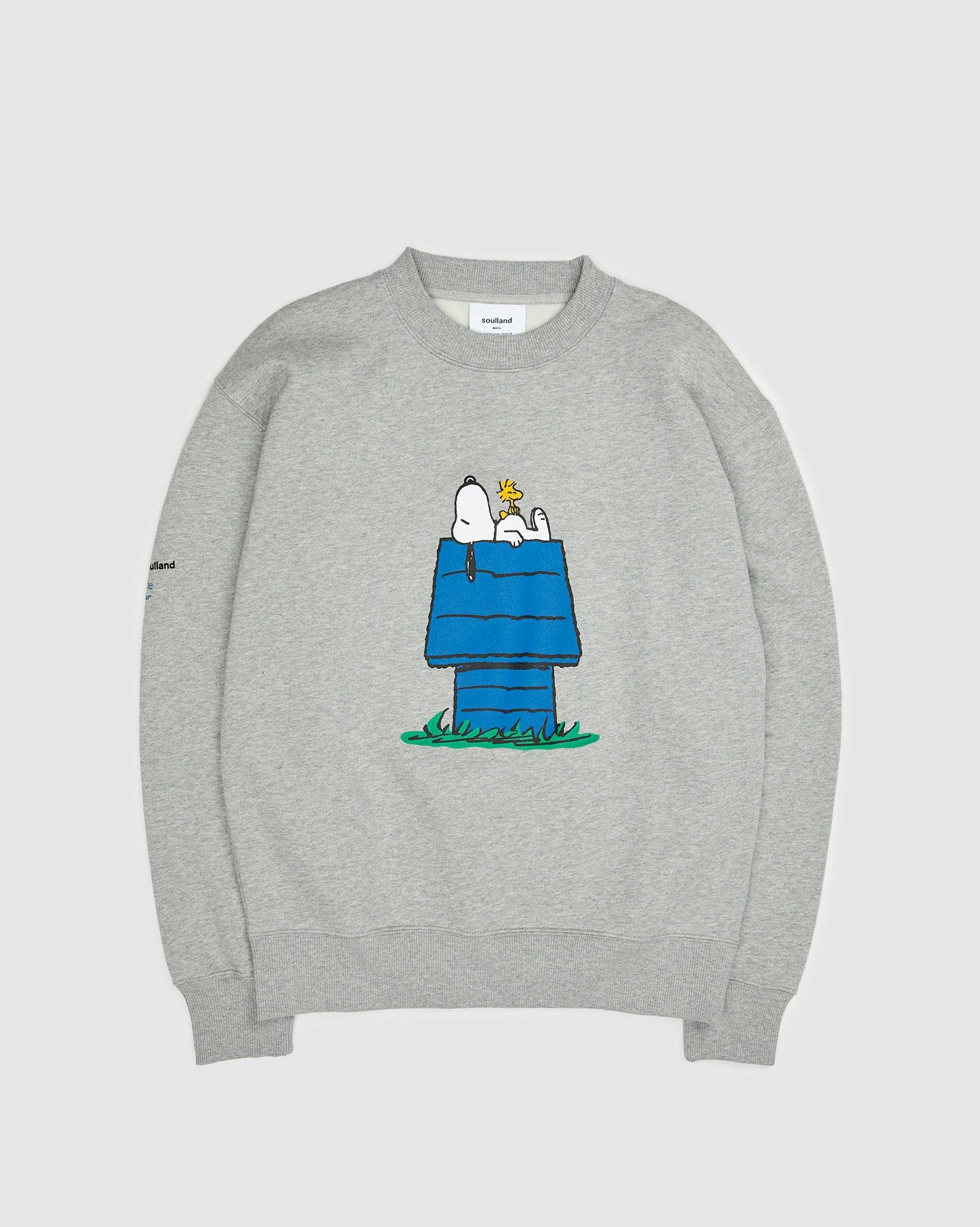 Colette Mon Amour x Soulland - Snoopy Bed Grey Crewneck - Clothing - Grey - Image 1