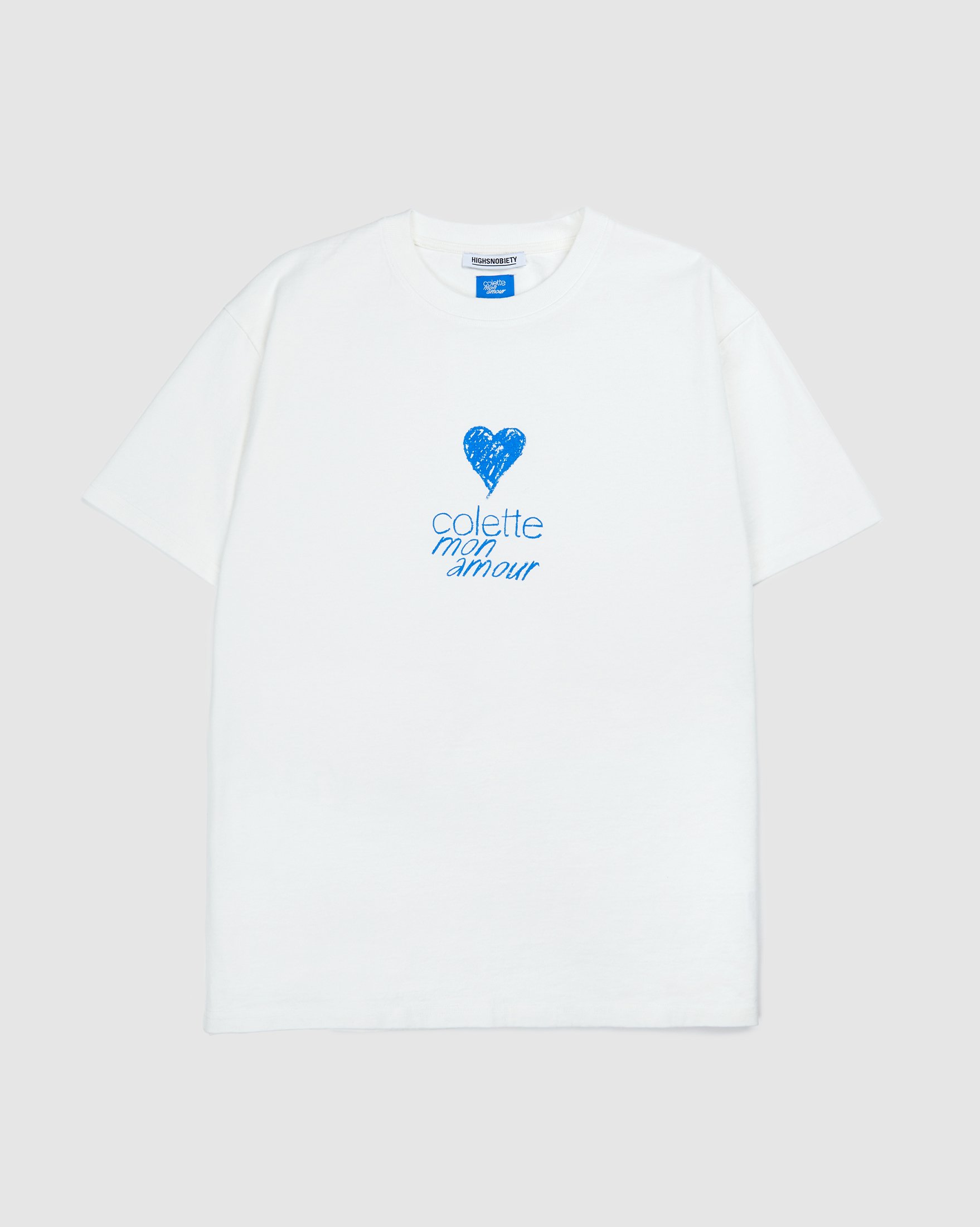 Colette Mon Amour - Heart T-Shirt White - Clothing - White - Image 1