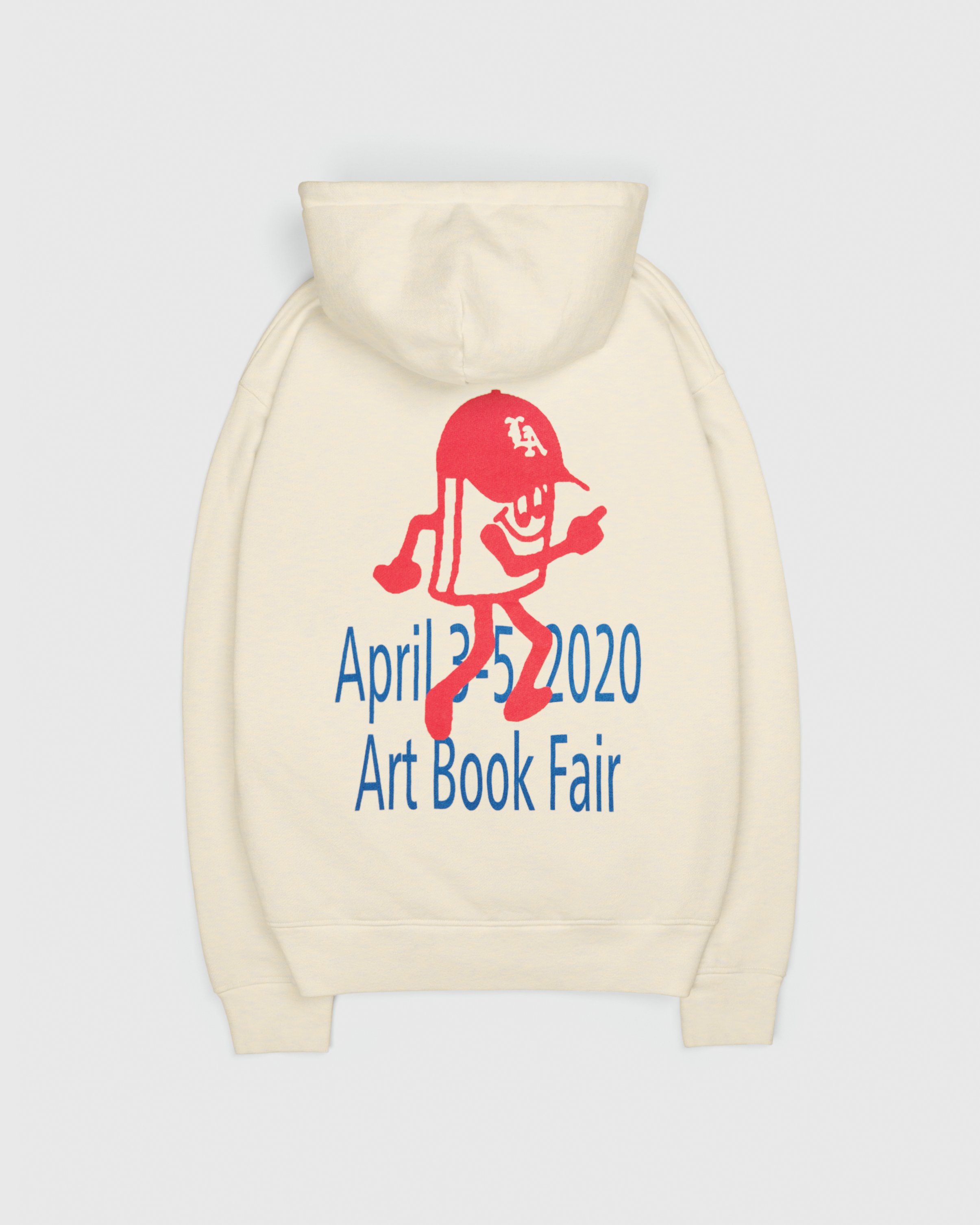 Highsnobiety - This Never Happened Art Book Fair Hoodie Eggshell - Clothing - Beige - Image 1