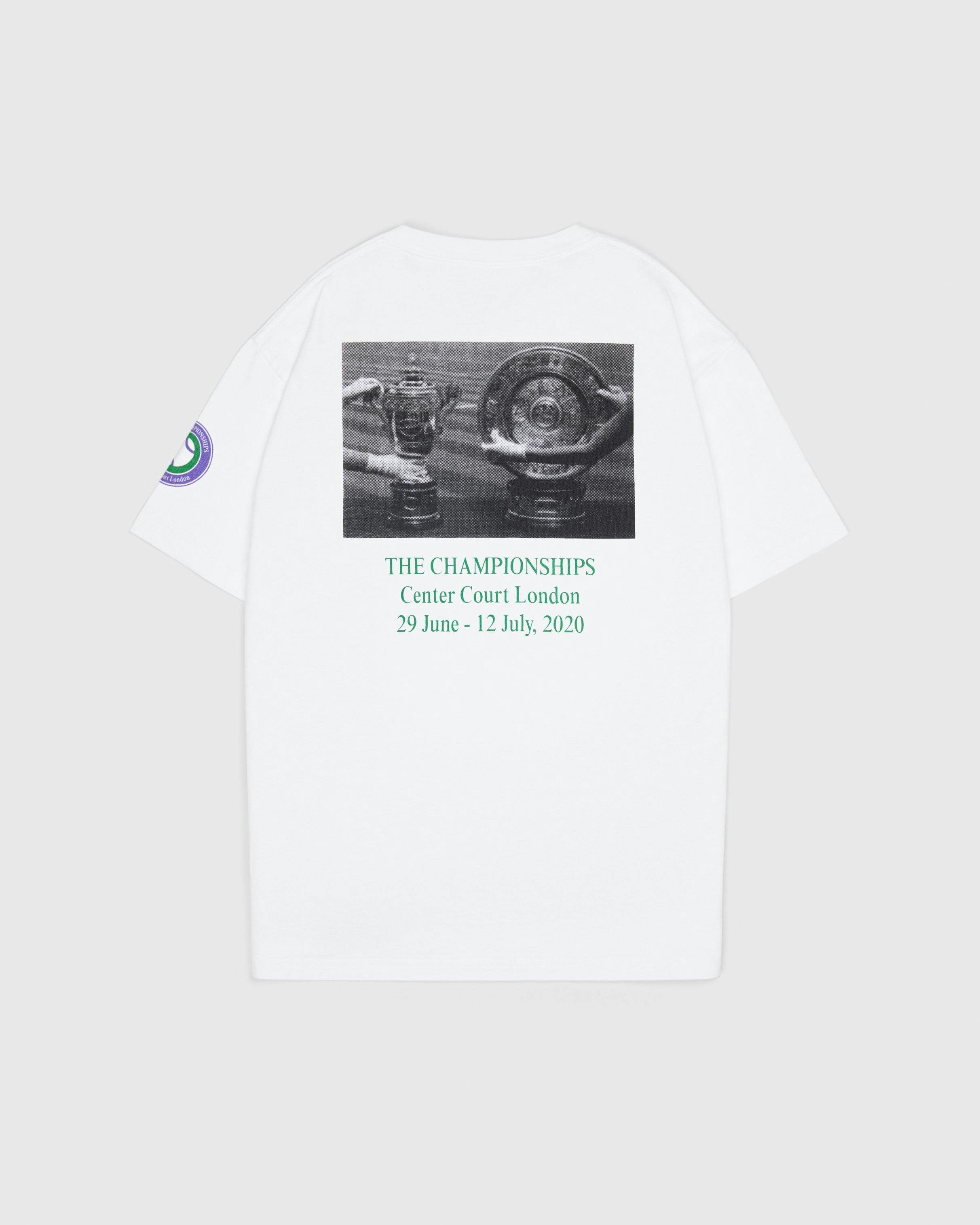 Highsnobiety - This Never Happened Tennis Tournament T-Shirt White - Clothing - White - Image 1