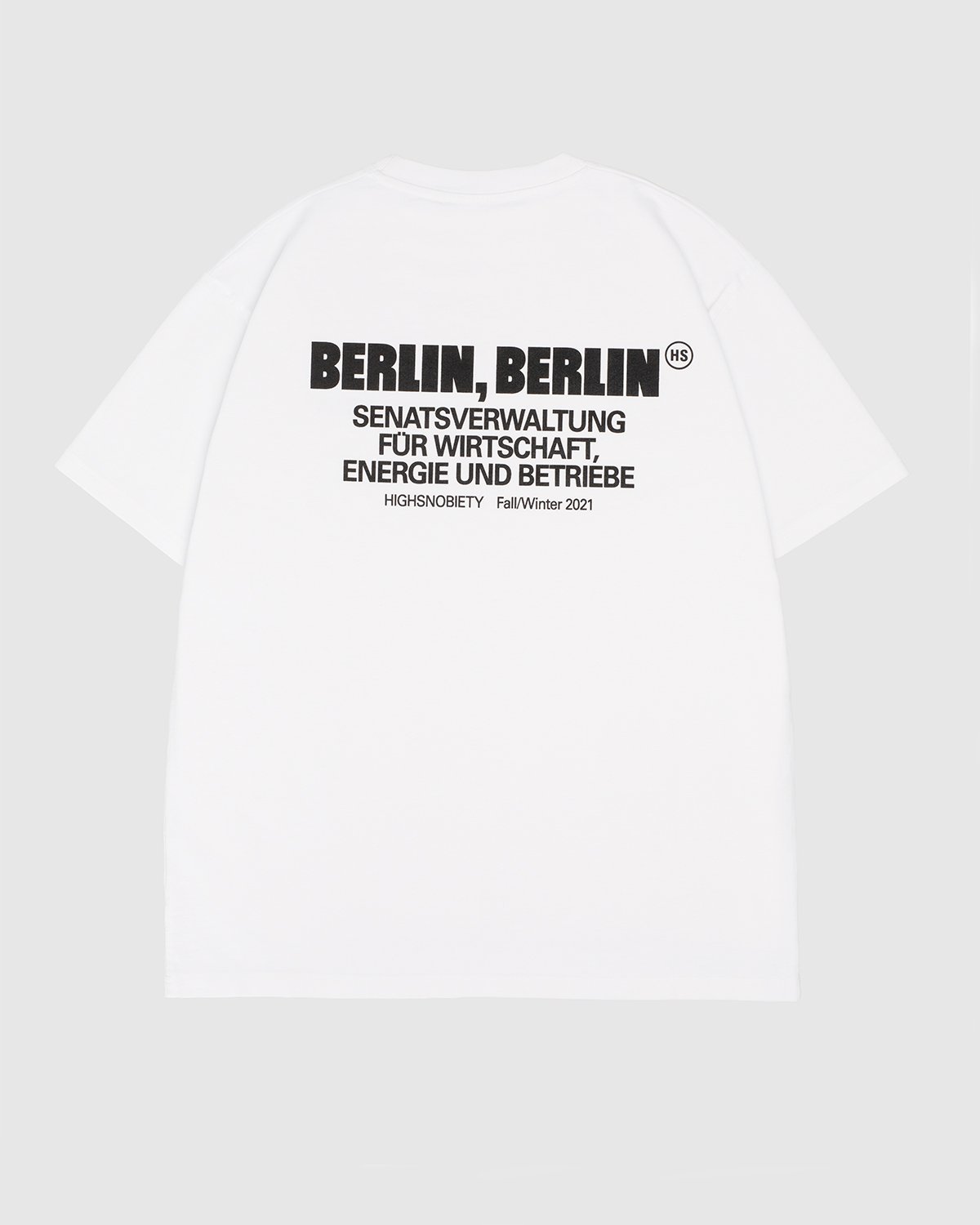 Highsnobiety - Berlin, Berlin T-Shirt White - Clothing - White - Image 1