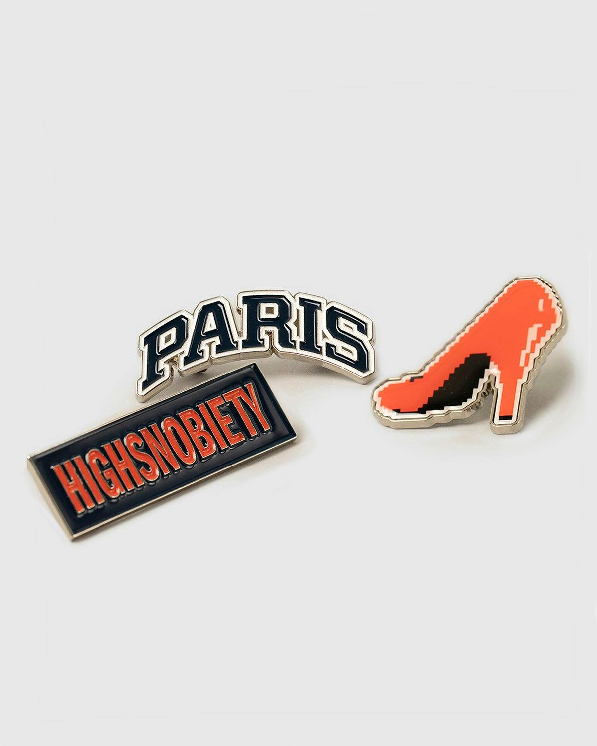 Highsnobiety - Not In Paris Pin Set - Pins - Multi - Image 1