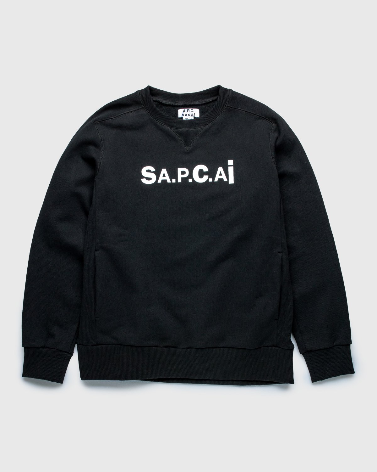 A.P.C. x Sacai - Tani Sweater Black - Clothing - Black - Image 1