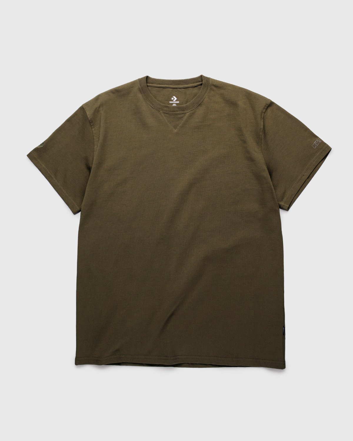 Converse x Kim Jones - T-Shirt Burnt Olive - Clothing - Green - Image 1