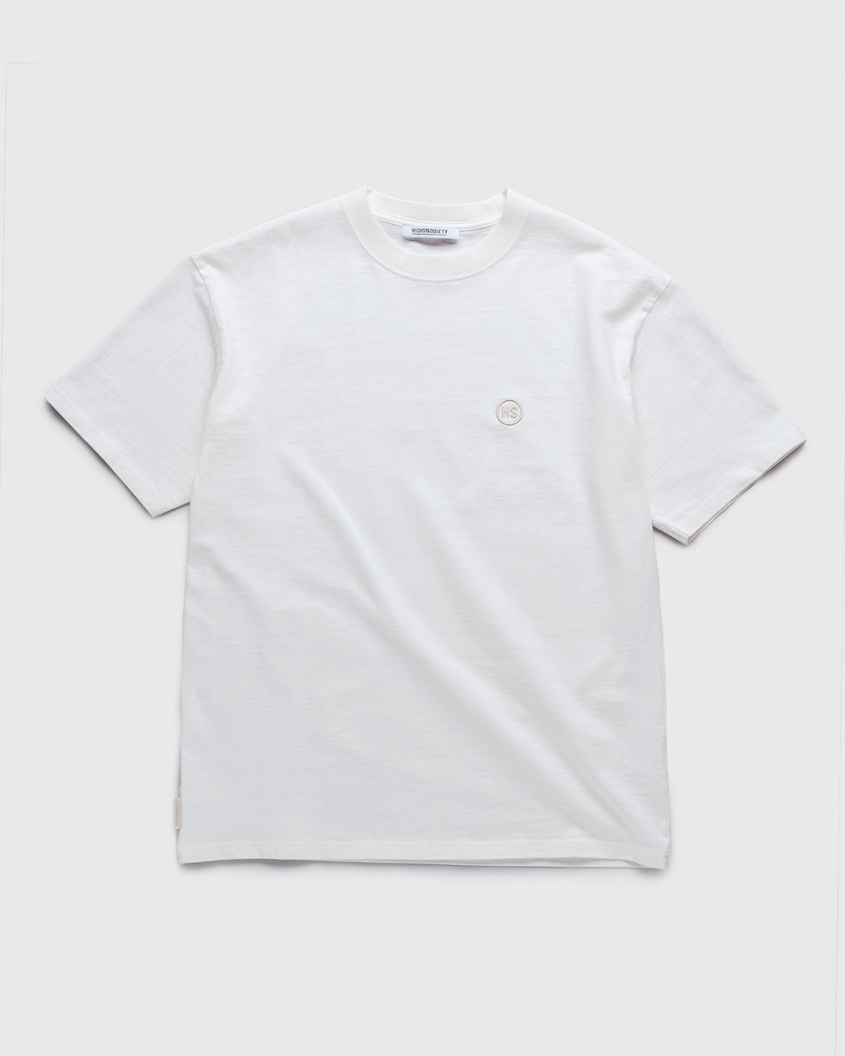 Highsnobiety - T-Shirt Off White - Clothing - Beige - Image 1