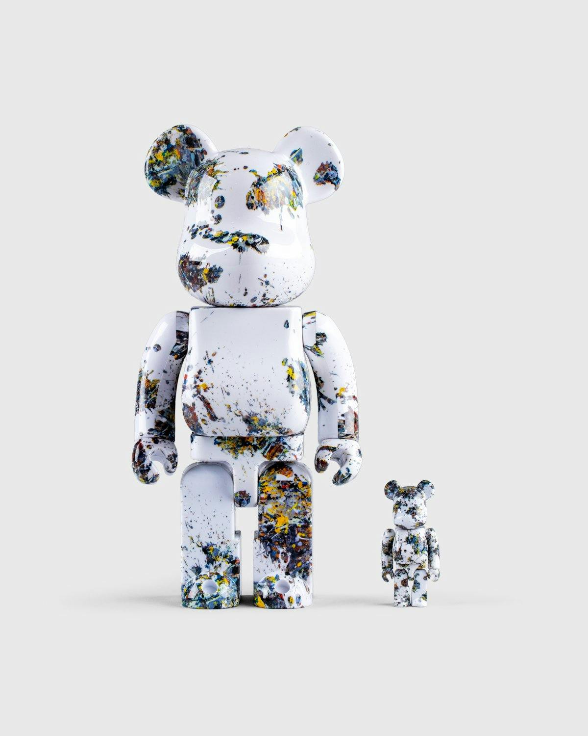 Medicom - Be@rbrick Jackson Pollock Studio Splash 100% and 400% Set - Lifestyle - Multi - Image 1