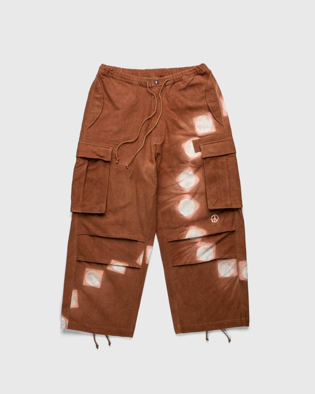 Story mfg. - Peace Pants Bark Pink/Lunar Clamp - Clothing - Brown - Image 1