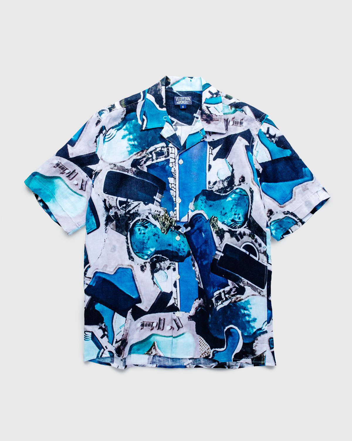 Vilebrequin x Highsnobiety - Pattern Shirt Blue - Clothing - Blue - Image 1