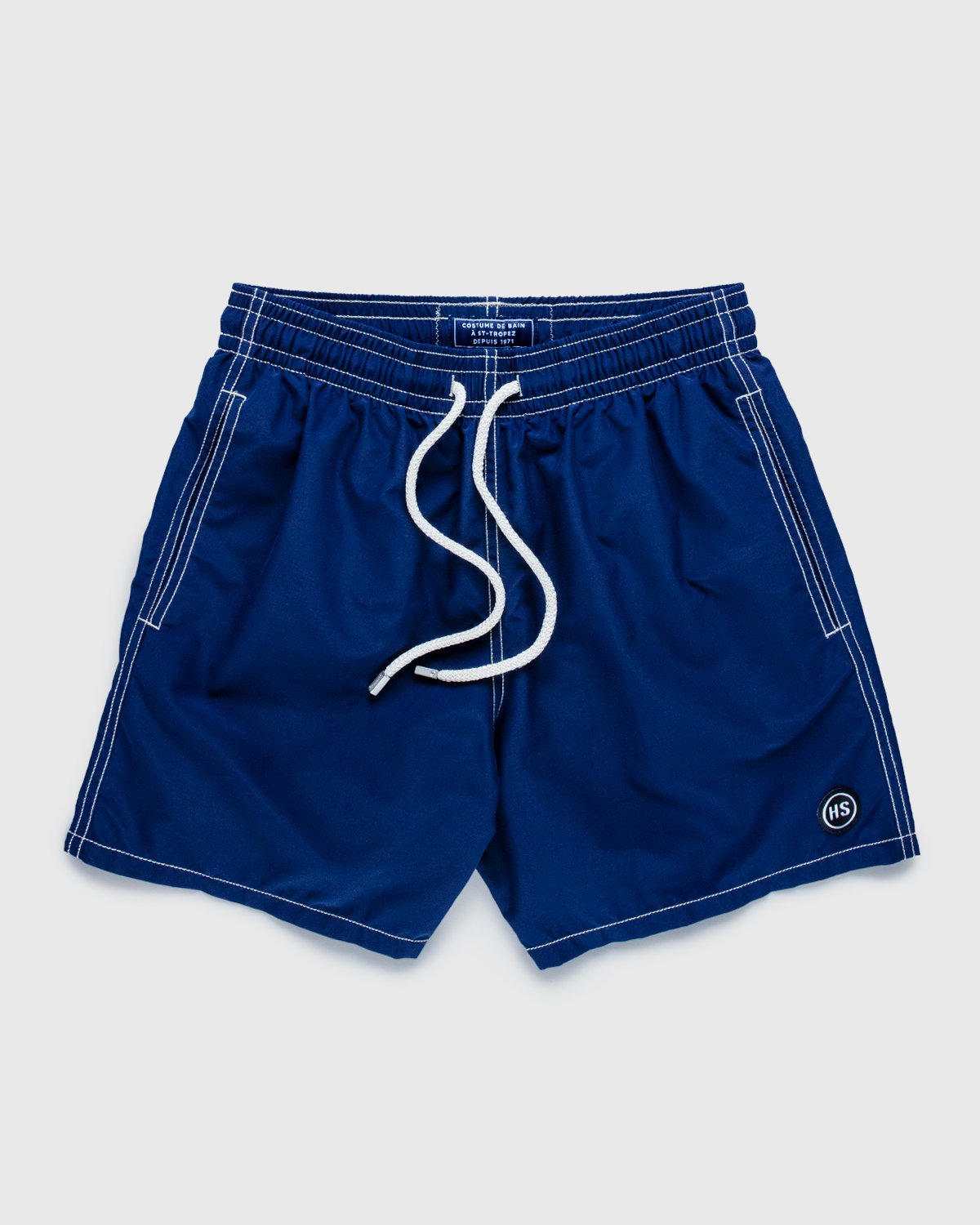 Vilebrequin x Highsnobiety - Logo Shorts Blue - Clothing - Blue - Image 1