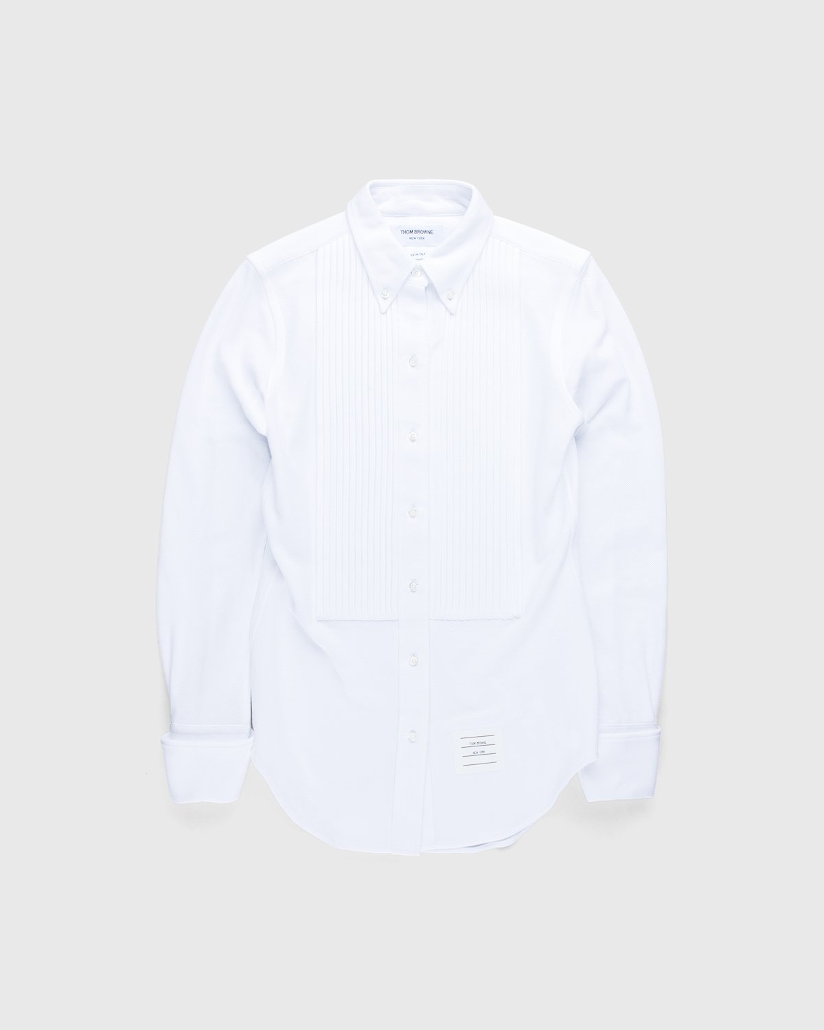 Thom Browne x Highsnobiety - Women’s Button-Down Shirt White - Clothing - White - Image 1