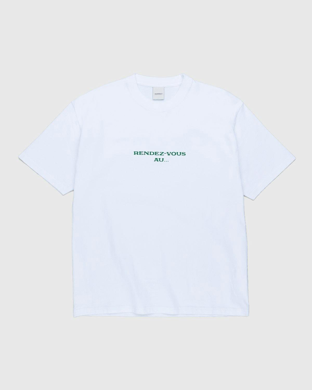 Café de Flore x Highsnobiety - Not In Paris 3 T-Shirt White - Clothing - White - Image 1