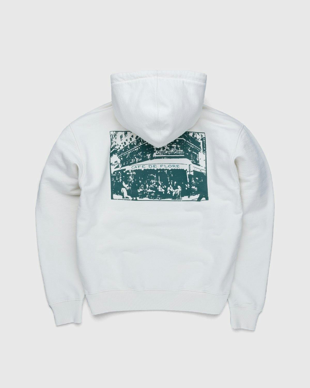 Highsnobiety - Not In Paris 3 x Cafe De Flore Hoodie Eggshell - Clothing - Beige - Image 1