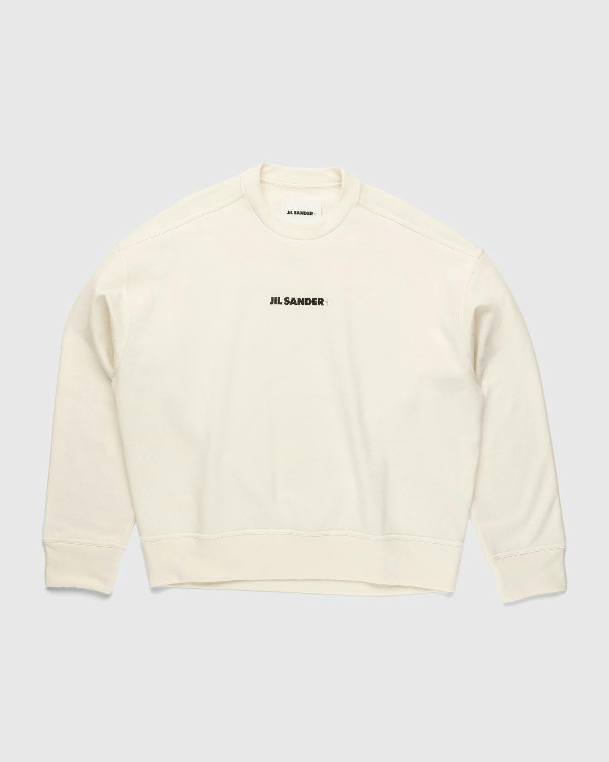 Jil Sander - Logo Sweater Natural - Clothing - Beige - Image 1