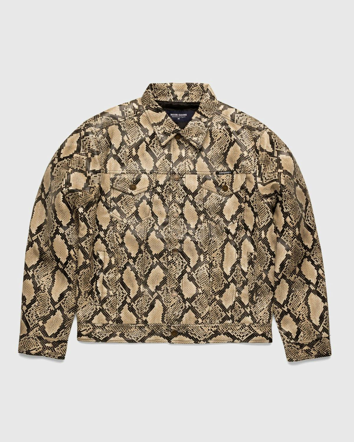 Noon Goons - Mojave Snakeskin Jacket Sand - Clothing - Beige - Image 1