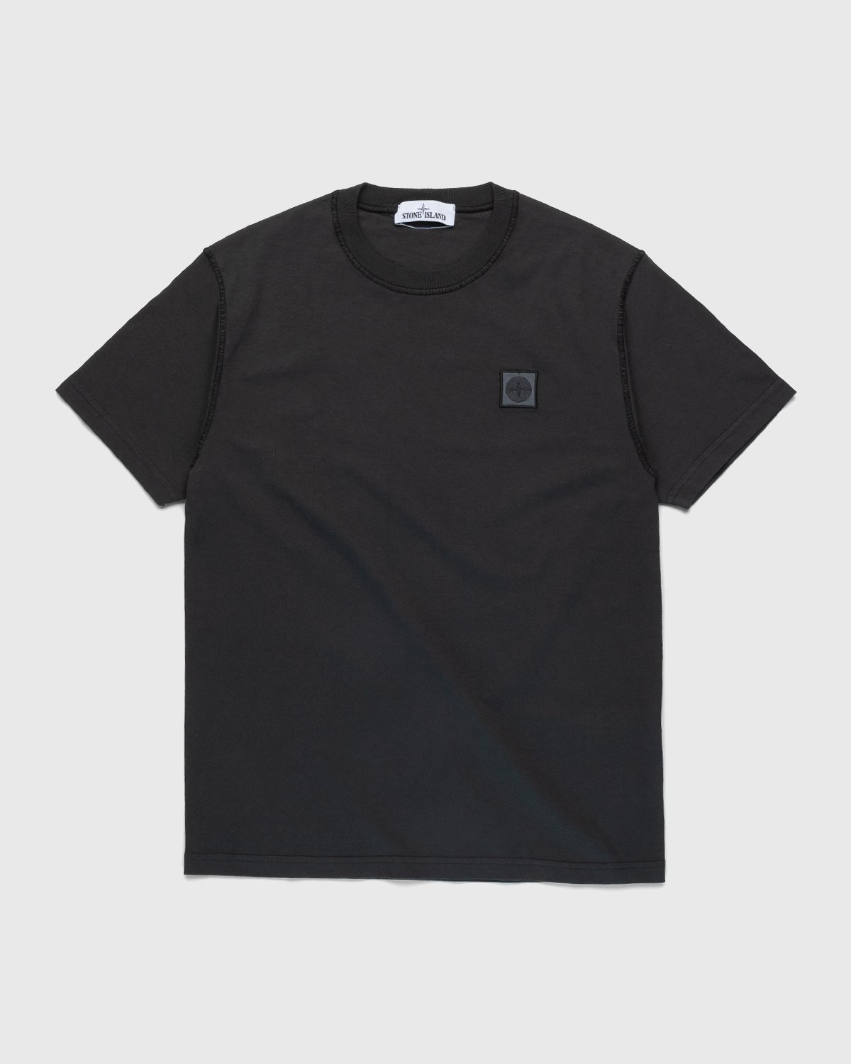 Stone Island - T-Shirt Charcoal - Clothing - Grey - Image 1