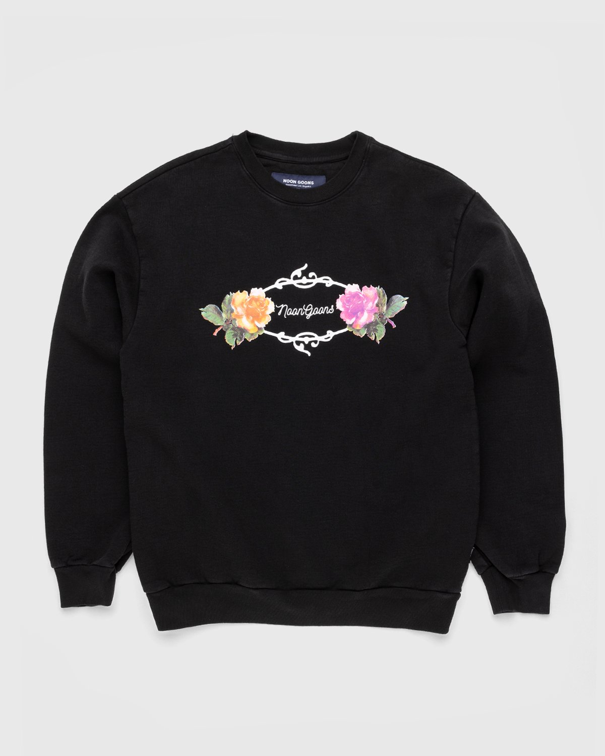 Noon Goons - Garden Sweatshirt Black - Clothing - Black - Image 1