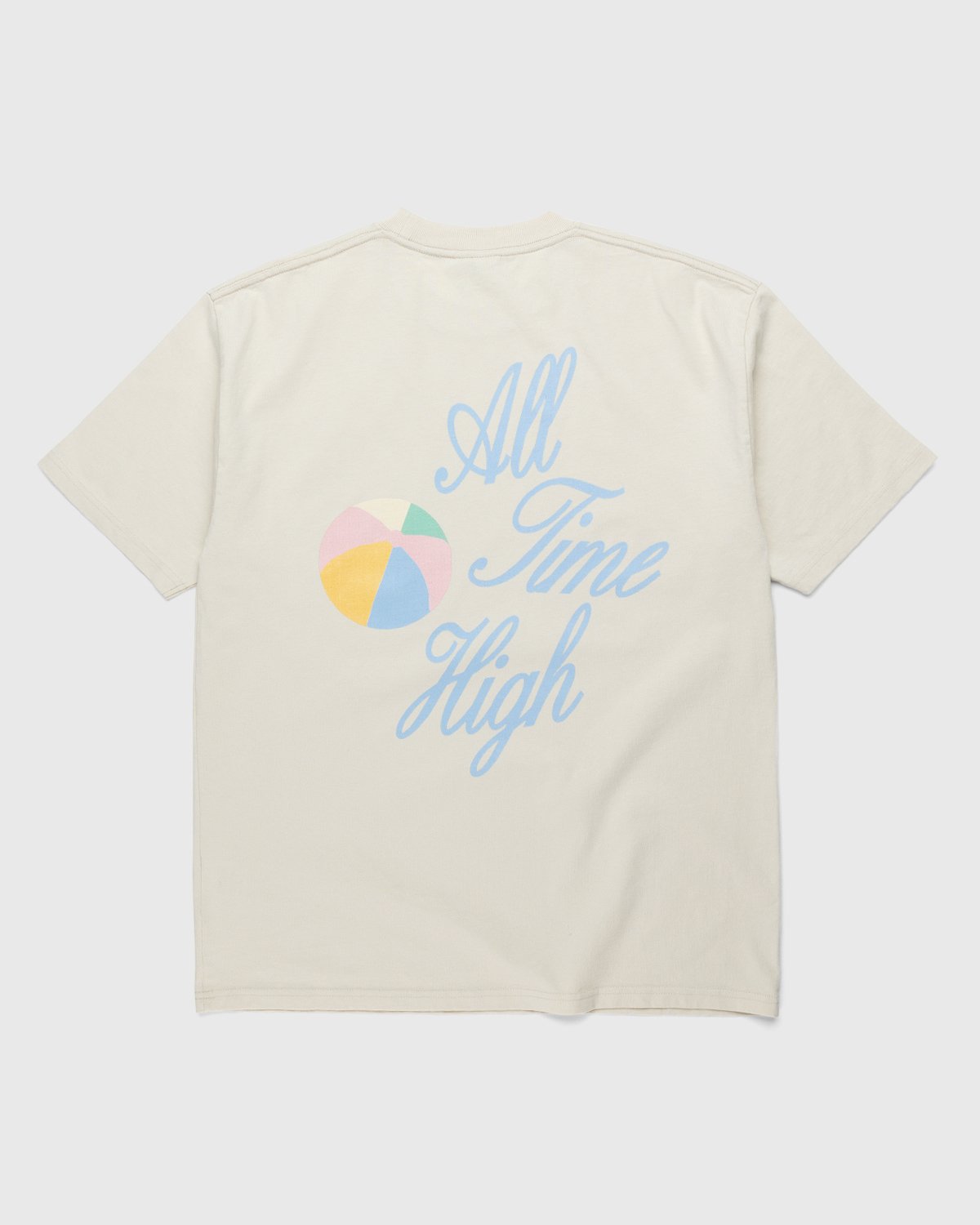 Highsnobiety - All Time High T-Shirt Eggshell - Clothing - Beige - Image 1