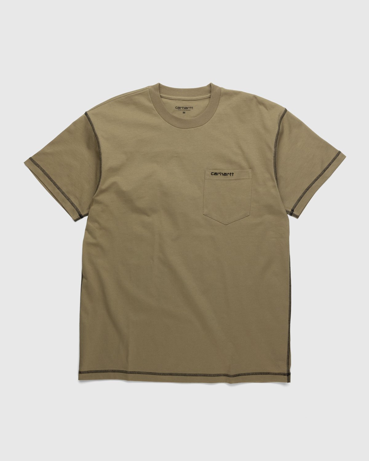 Carhartt WIP - Nazka Pocket T-Shirt Brown - Clothing - Brown - Image 1