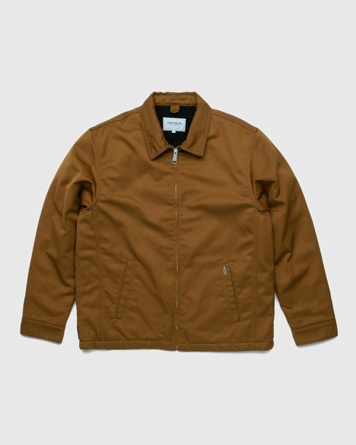 Carhartt WIP - Modular Jacket Tawny Rinsed - Clothing - Brown - Image 1