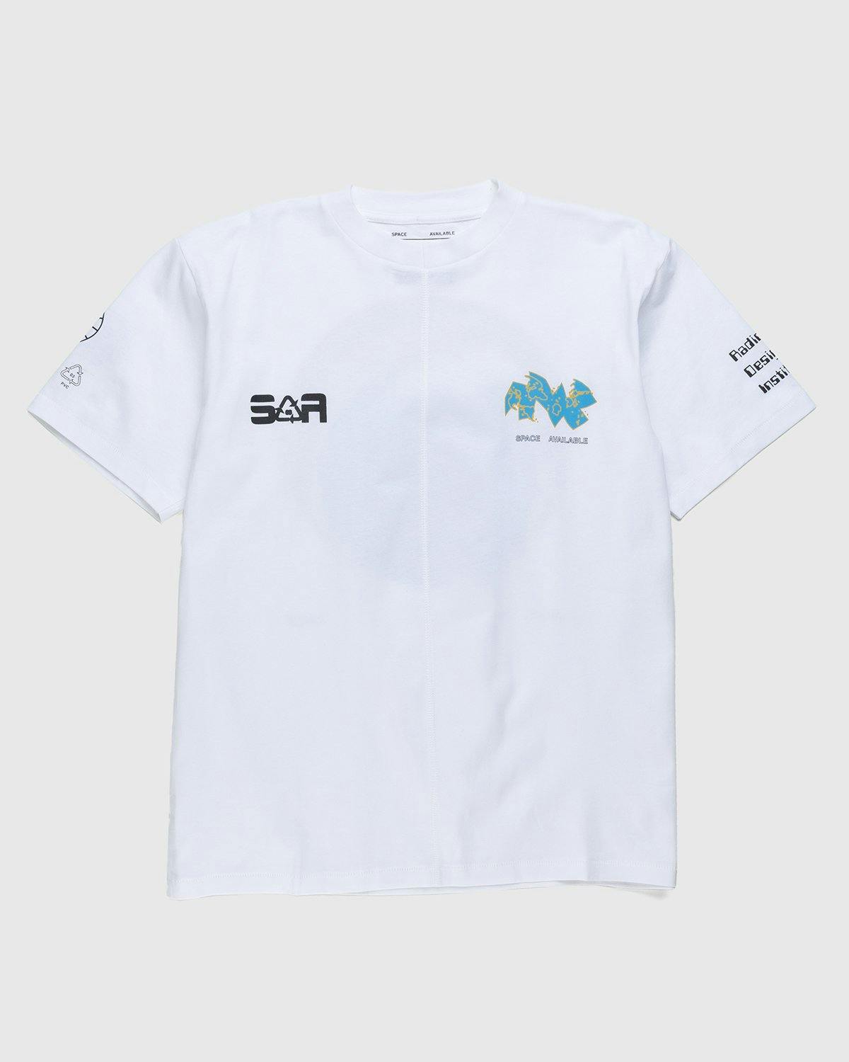 Space Available Studio - Eco System T-Shirt White - Clothing - White - Image 1