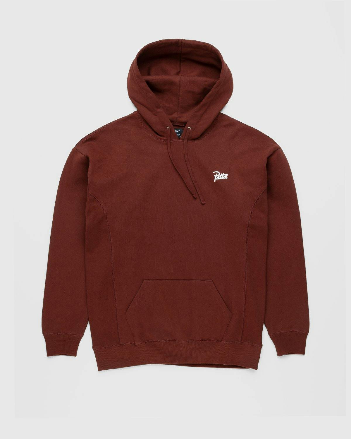 Patta - Basic Hoodie Brown - Clothing - Brown - Image 1