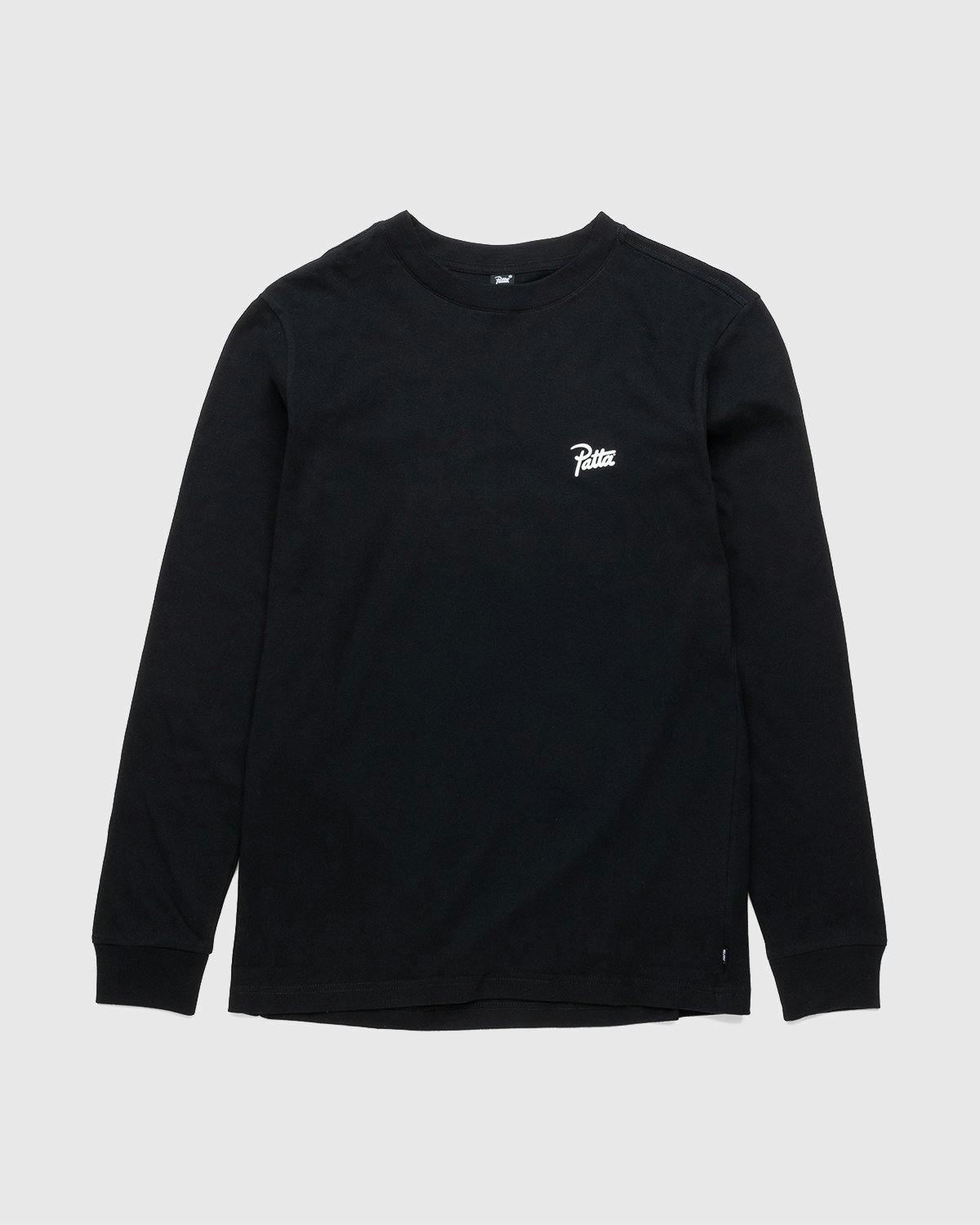 Patta - Basic Longsleeve Black - Clothing - Black - Image 1