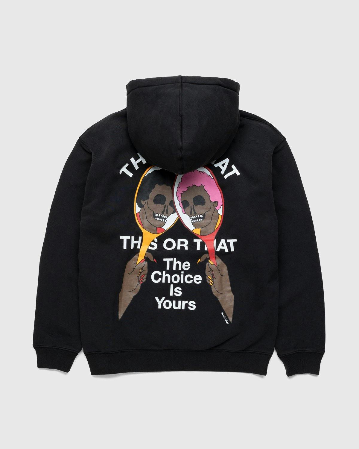 Patta - This Or That Hoodie Black - Clothing - Black - Image 1