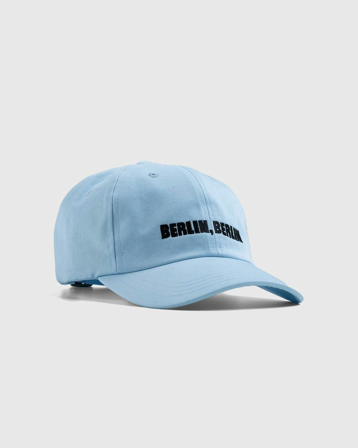 Highsnobiety - Berlin Berlin 2 Cap Blue - Accessories - Blue - Image 1