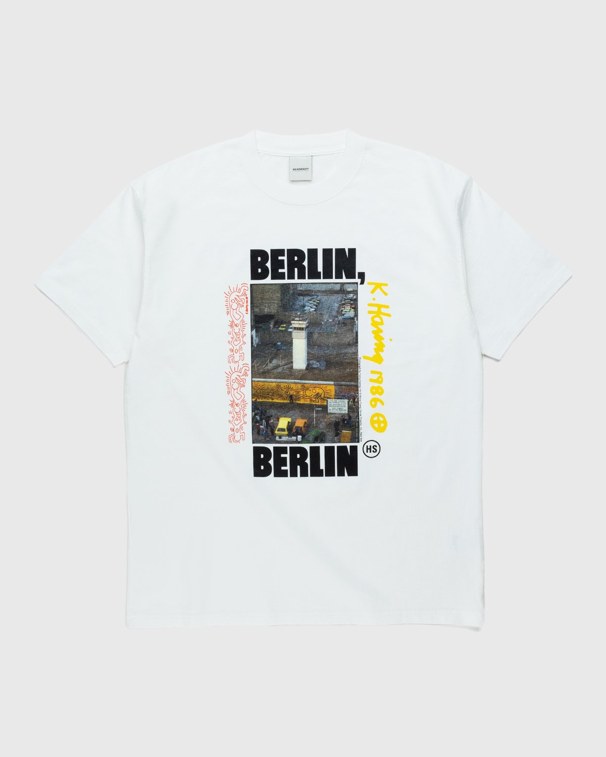 Highsnobiety - Keith Haring Berlin T-Shirt White - Clothing - White - Image 1