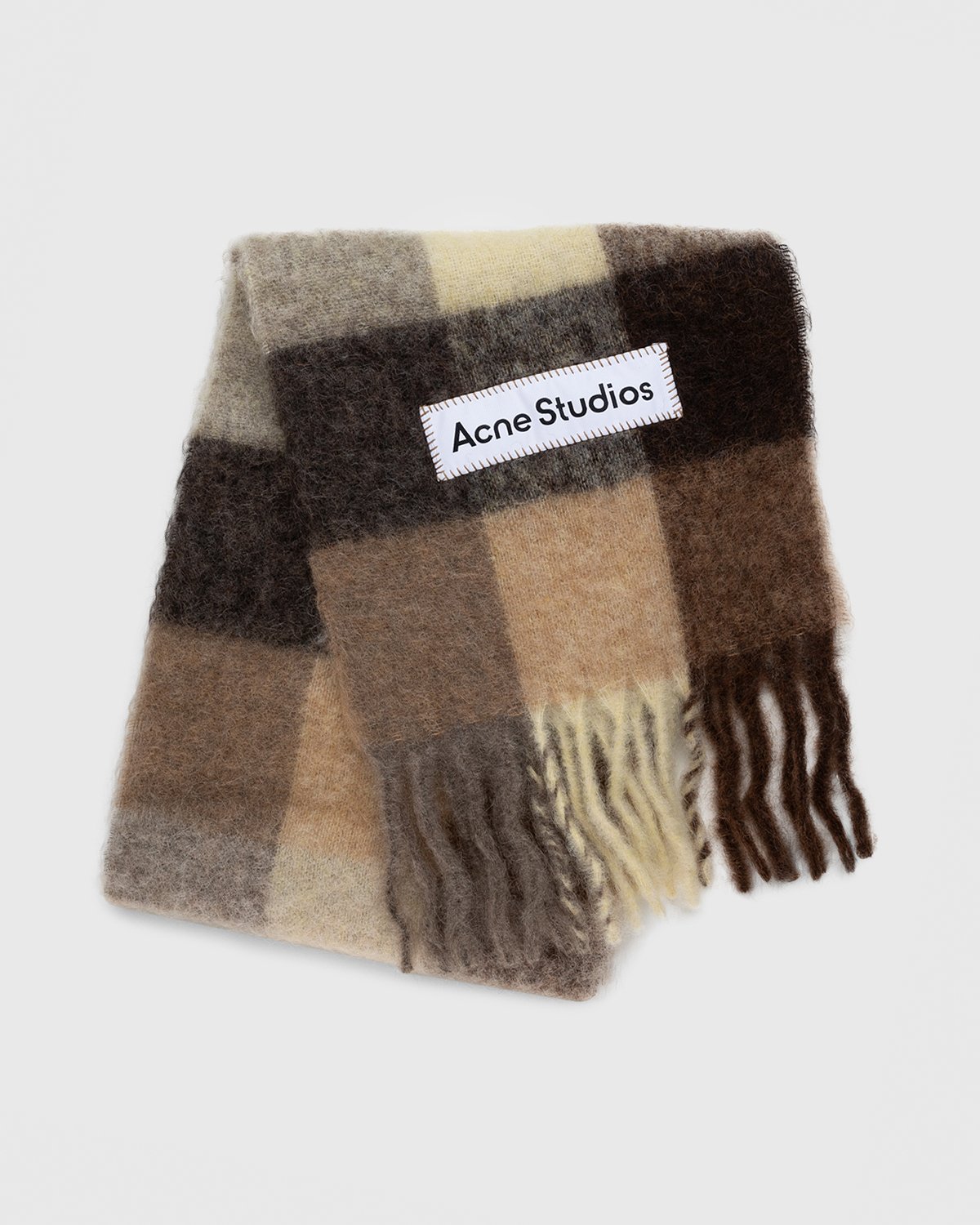 Acne Studios - Valley Scarf Brown - Accessories - Brown - Image 1