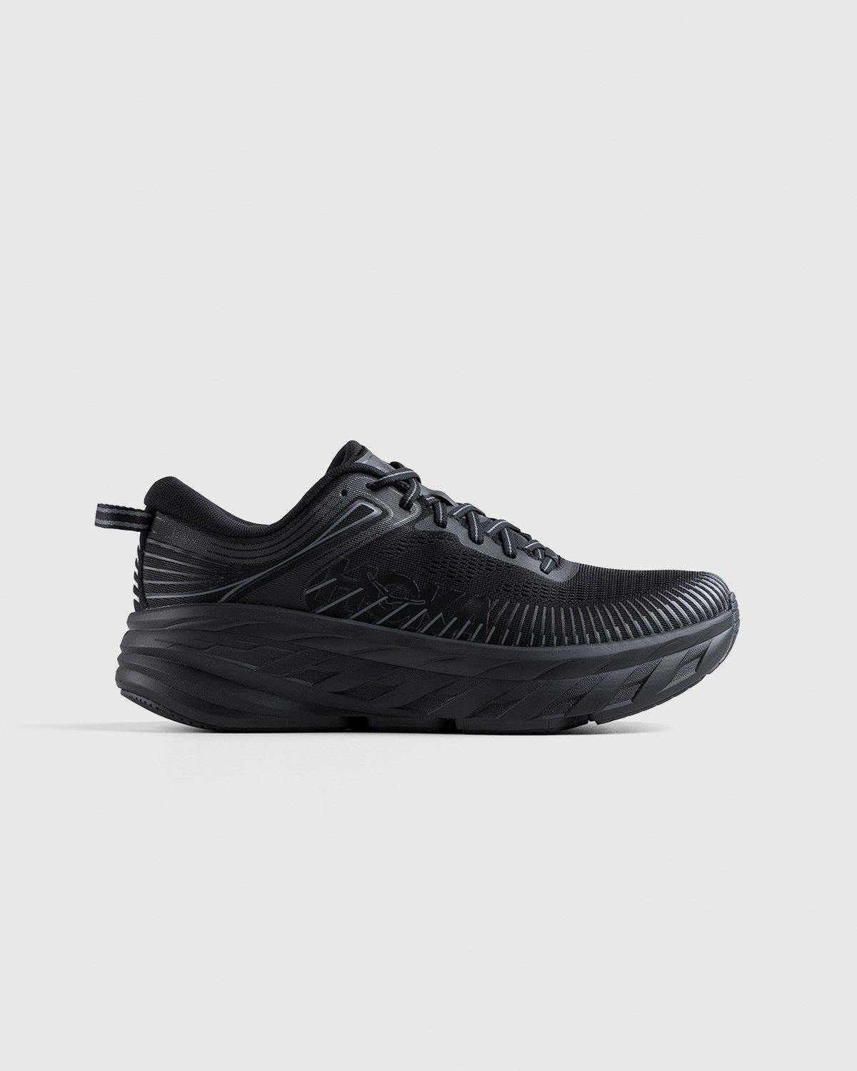 HOKA - M Bondi 7 Black - Footwear - Black - Image 1