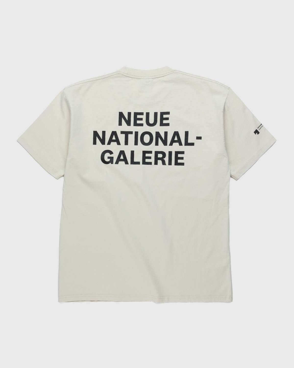 Highsnobiety - Neue National Galerie T-Shirt Eggshell - Clothing - Beige - Image 1