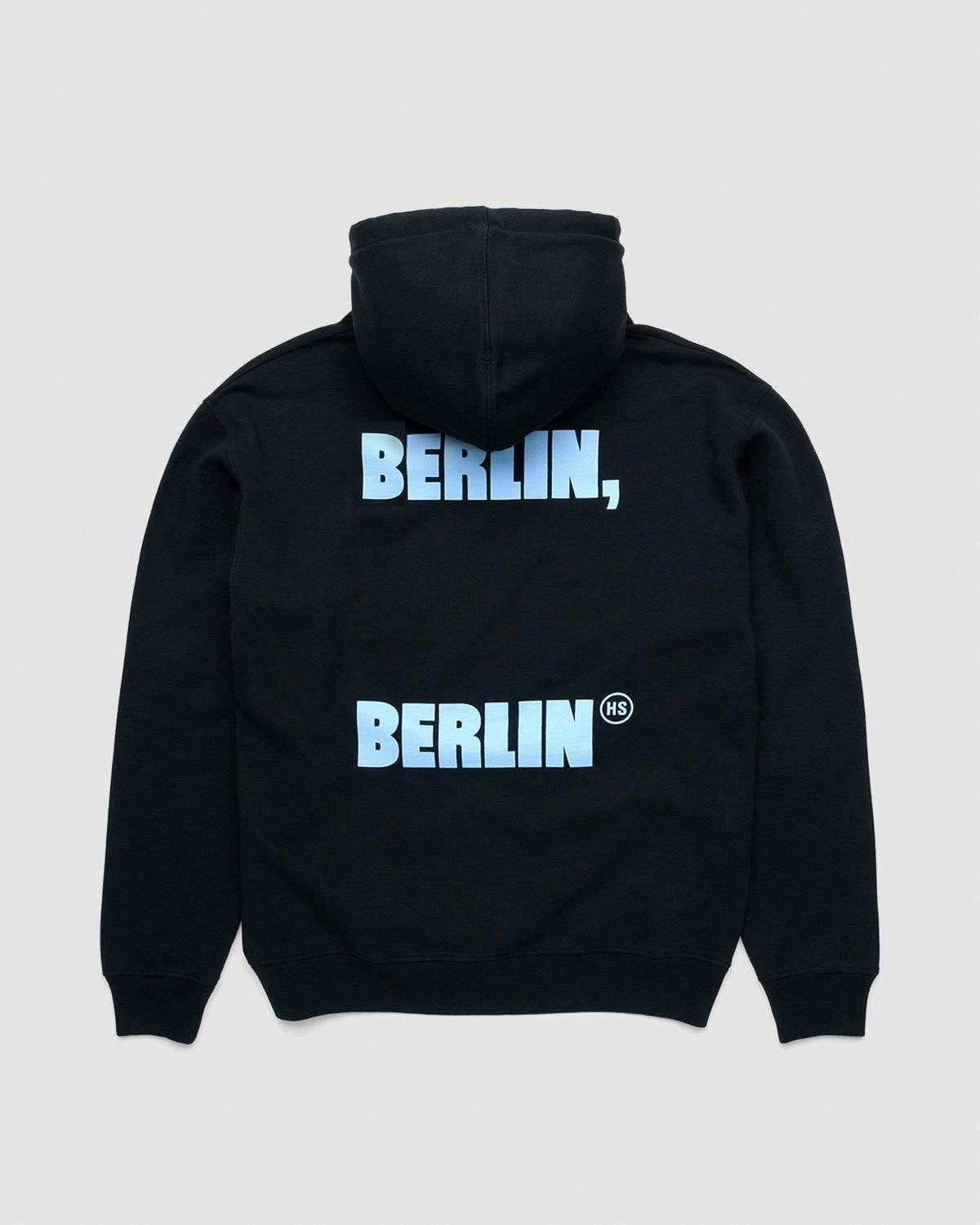 Highsnobiety - Berlin Berlin 2 Hoodie Black - Clothing - Black - Image 1