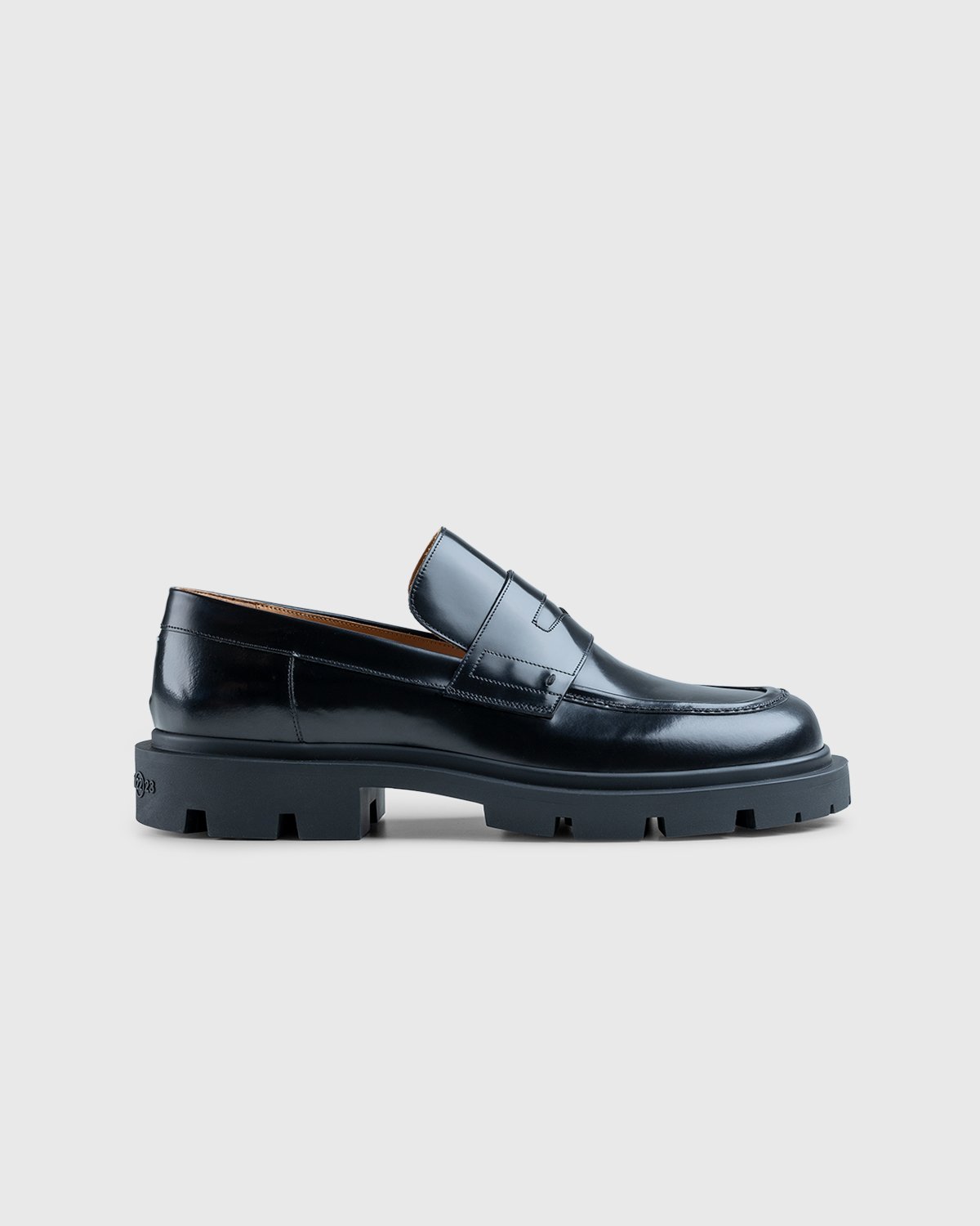 Maison Margiela - Leather Loafers Black - Footwear - Black - Image 1